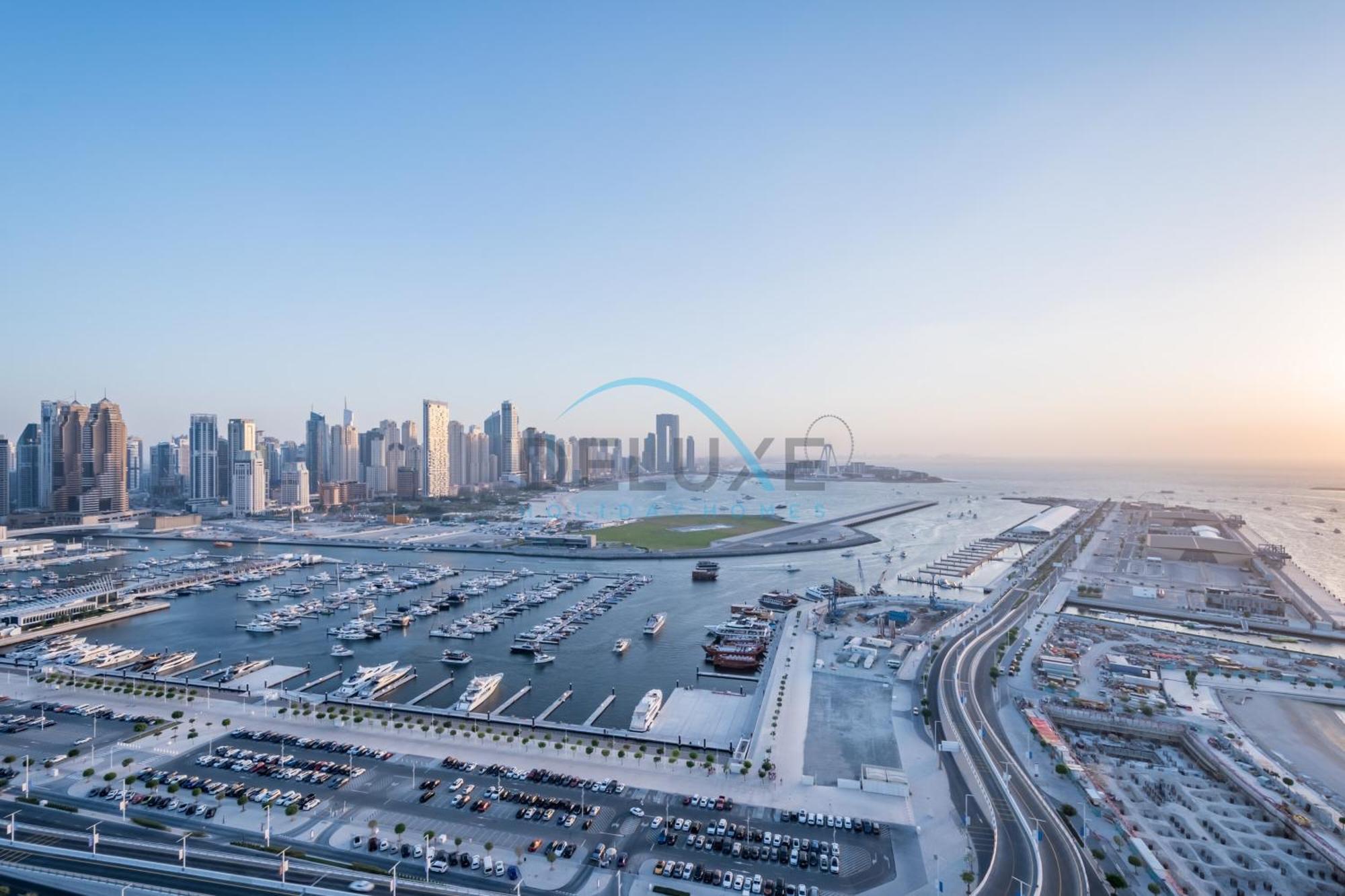 Classy 3br With Assistant At Sunrise Bay Tower 1 Emaar Beachfront, Marina By Deluxe Homes Appartement Dubaï