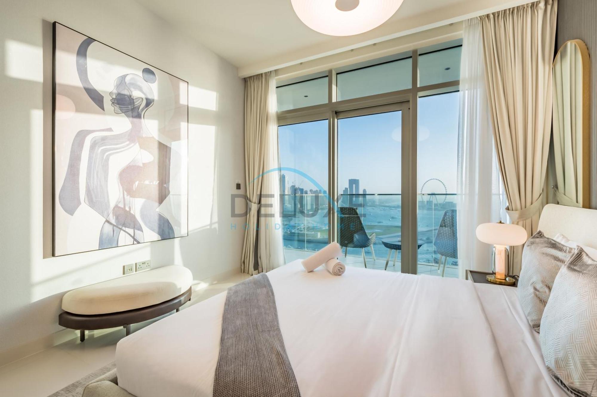Classy 3br With Assistant At Sunrise Bay Tower 1 Emaar Beachfront, Marina By Deluxe Homes Appartement