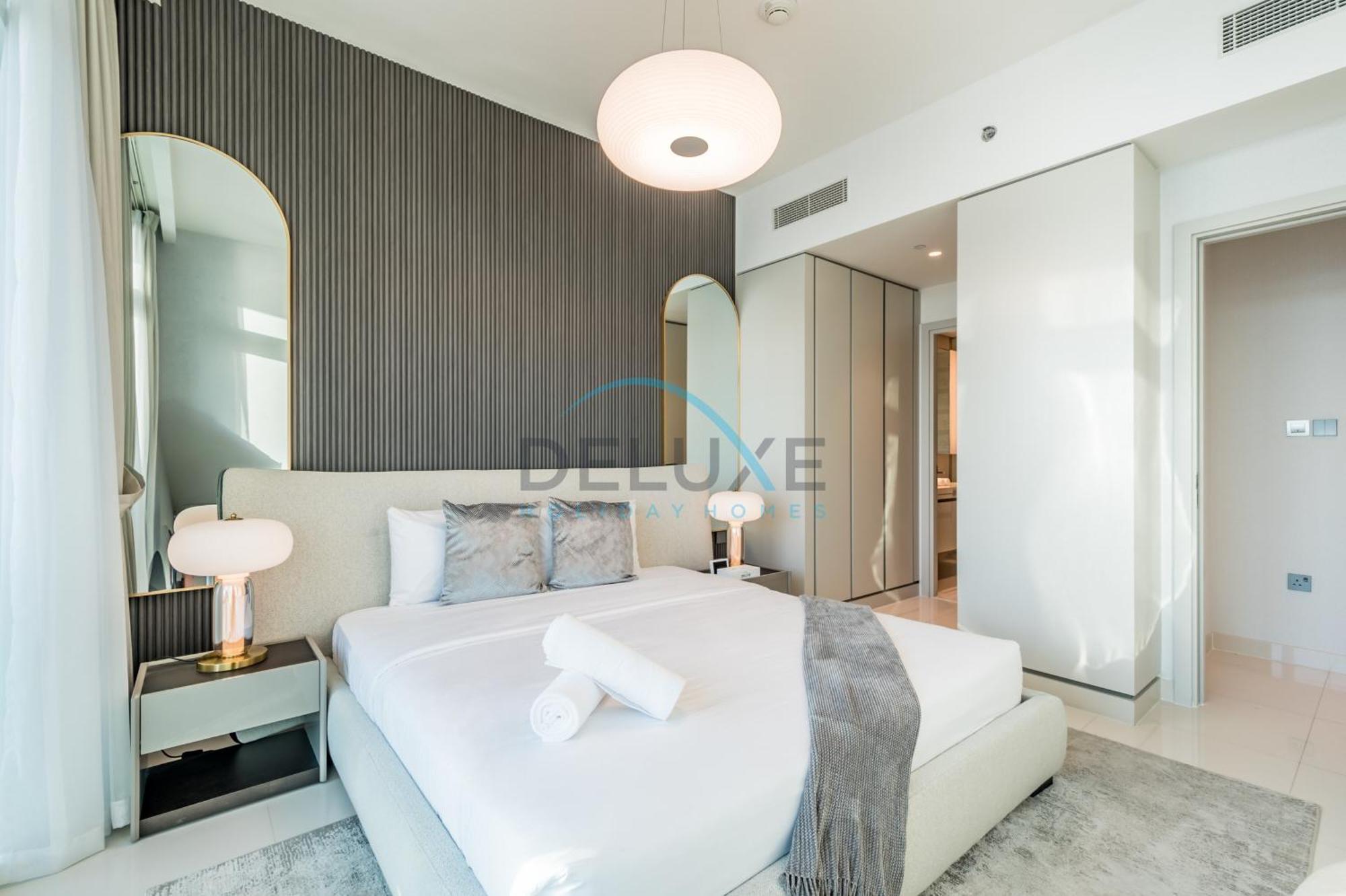 Classy 3br With Assistant At Sunrise Bay Tower 1 Emaar Beachfront, Marina By Deluxe Homes Appartement Dubaï