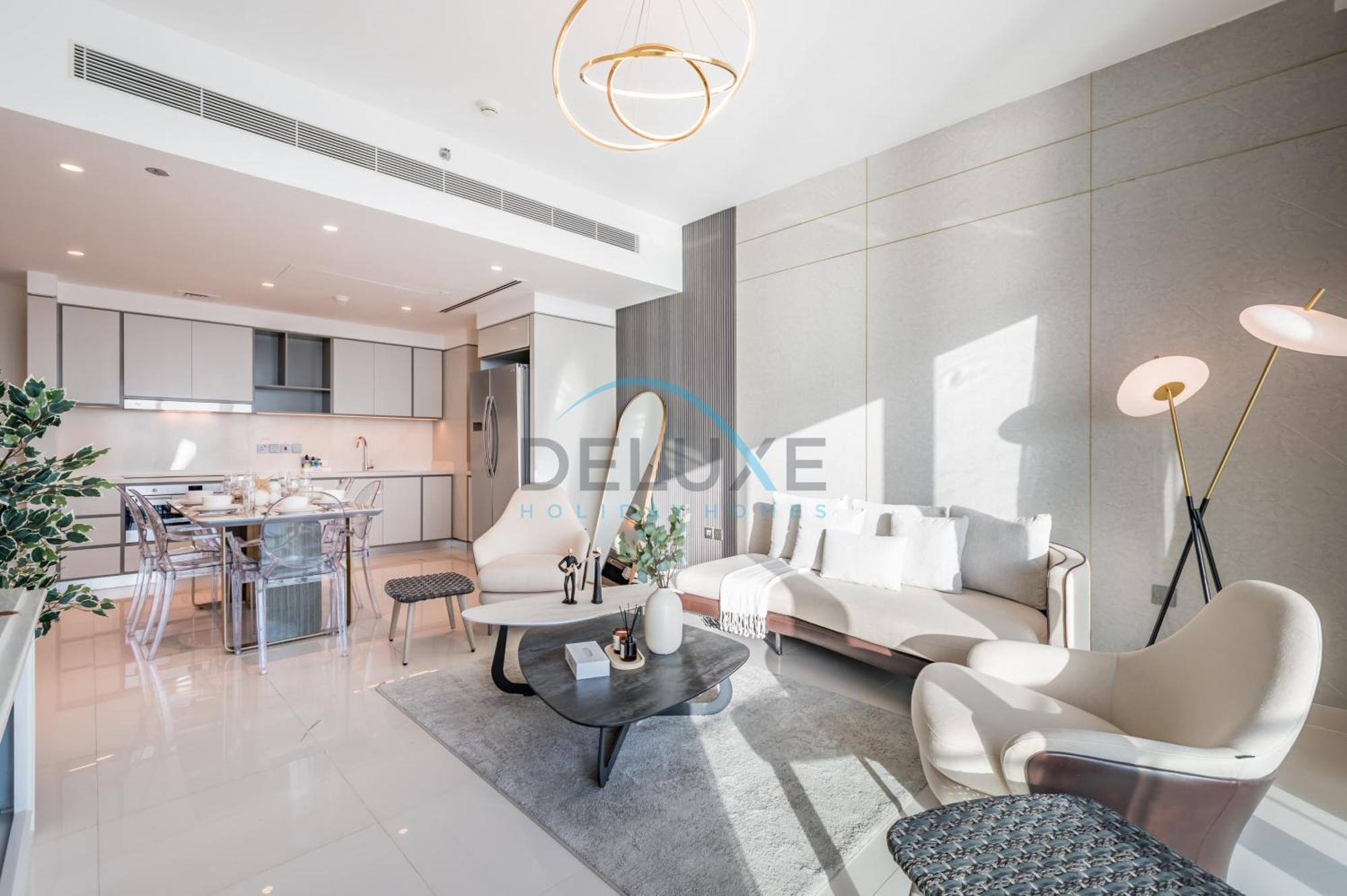 Classy 3br With Assistant At Sunrise Bay Tower 1 Emaar Beachfront, Marina By Deluxe Homes * Dubaï