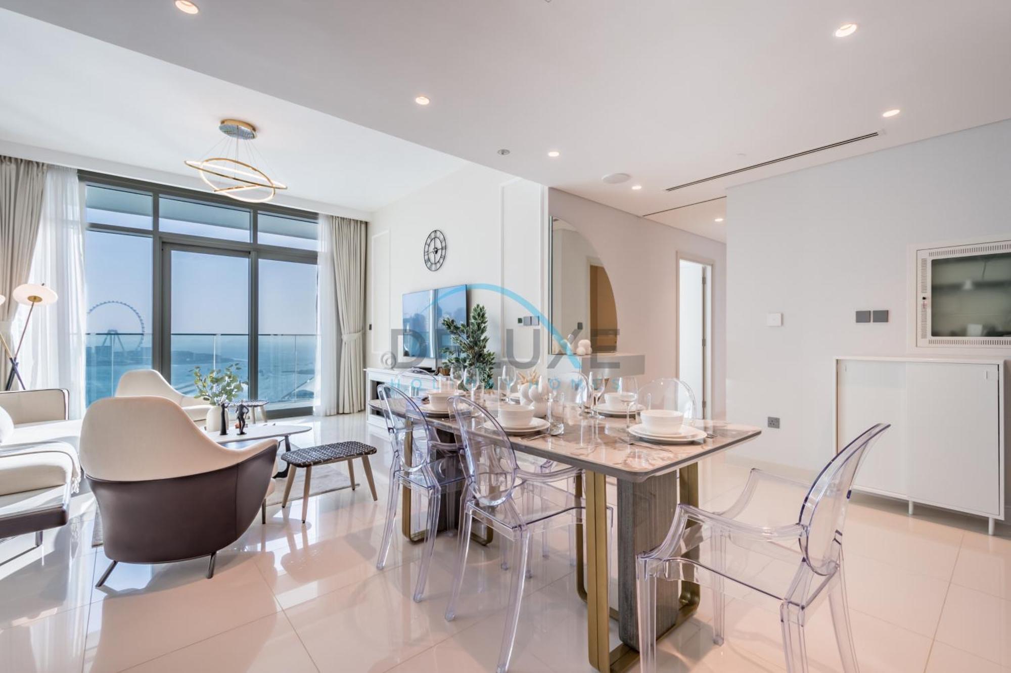 Classy 3br With Assistant At Sunrise Bay Tower 1 Emaar Beachfront, Marina By Deluxe Homes Appartement *