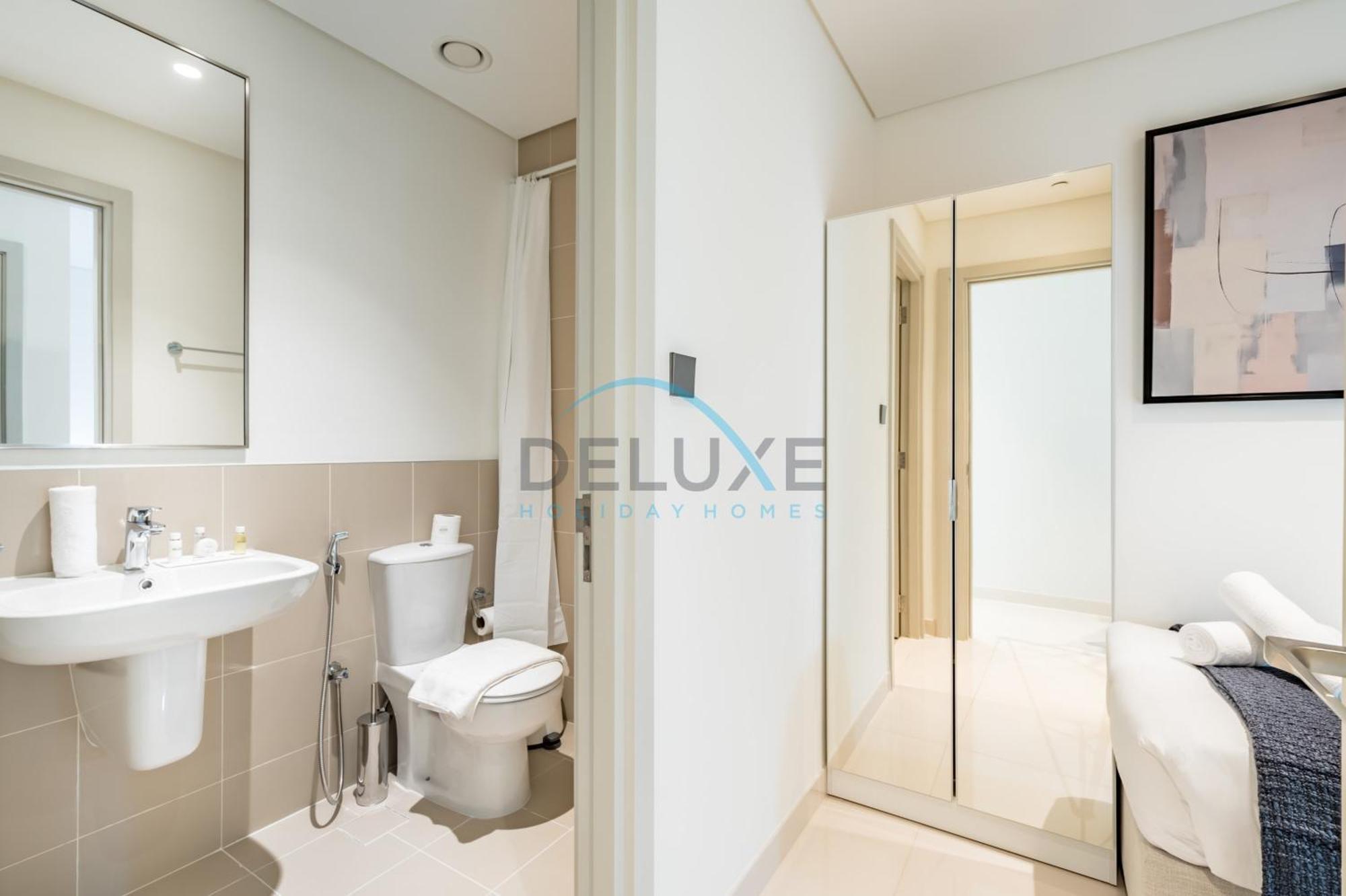 Classy 3br With Assistant At Sunrise Bay Tower 1 Emaar Beachfront, Marina By Deluxe Homes Dubaï