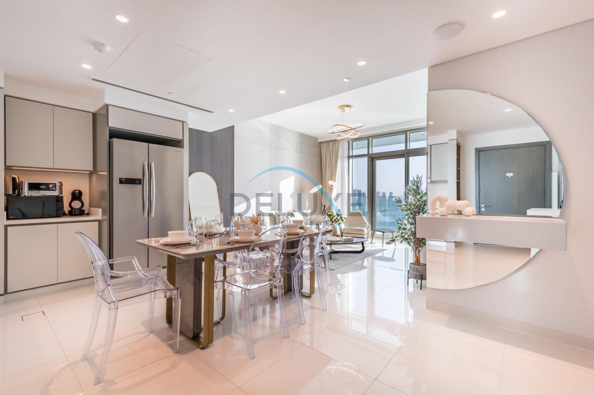 Classy 3br With Assistant At Sunrise Bay Tower 1 Emaar Beachfront, Marina By Deluxe Homes Appartement *