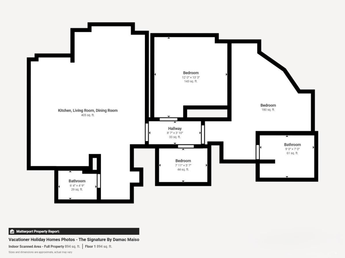 Appartement The Signature - Two Bedroom In Downtown Dubaï