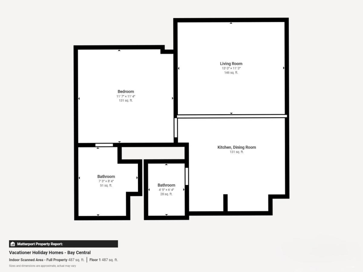 Bay 1 - One Bed With Stunning Marina View * Dubái