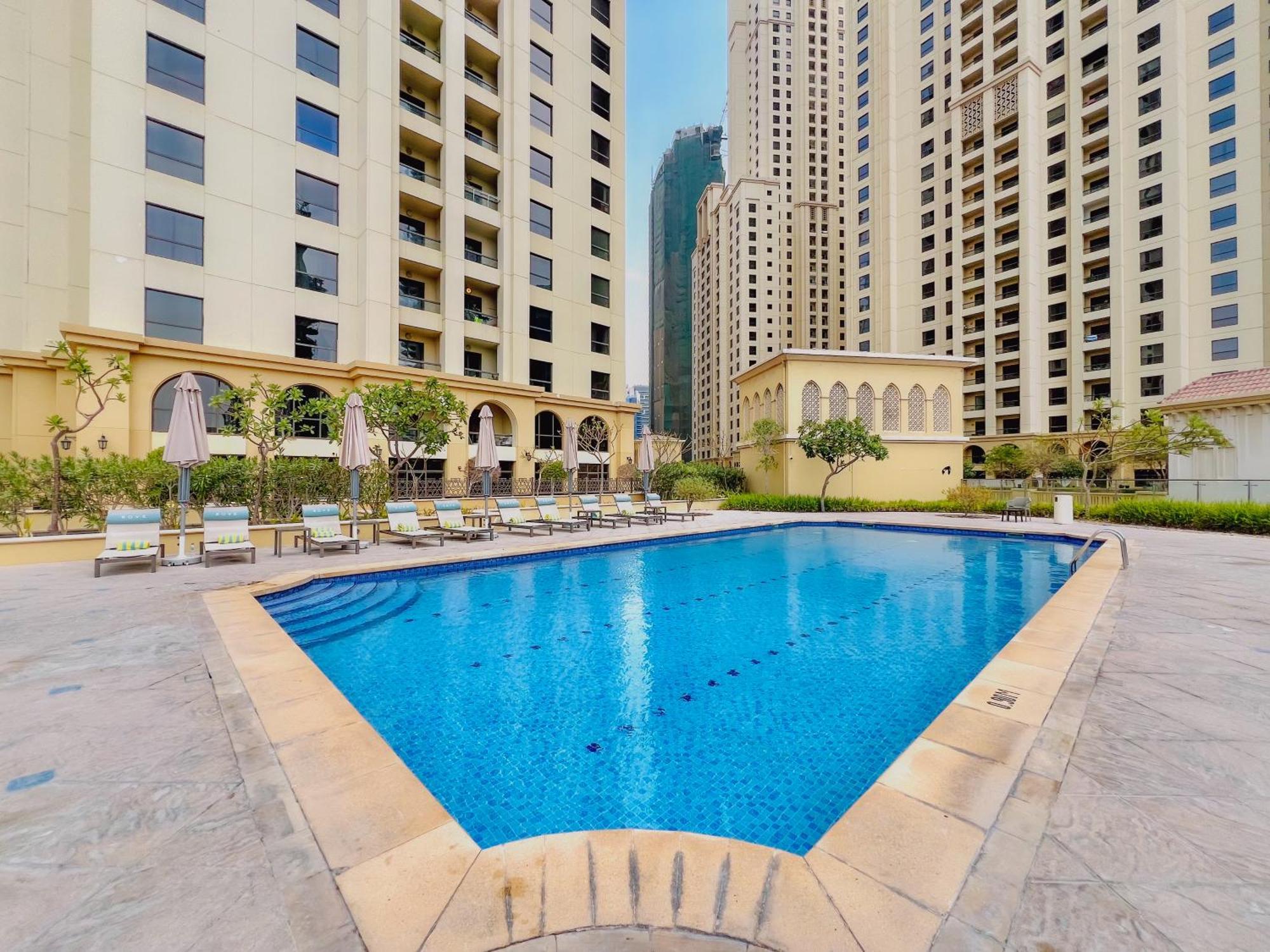 Appartement Sea View In Jbr - 2 Bedroom In Front Of The Dubaï