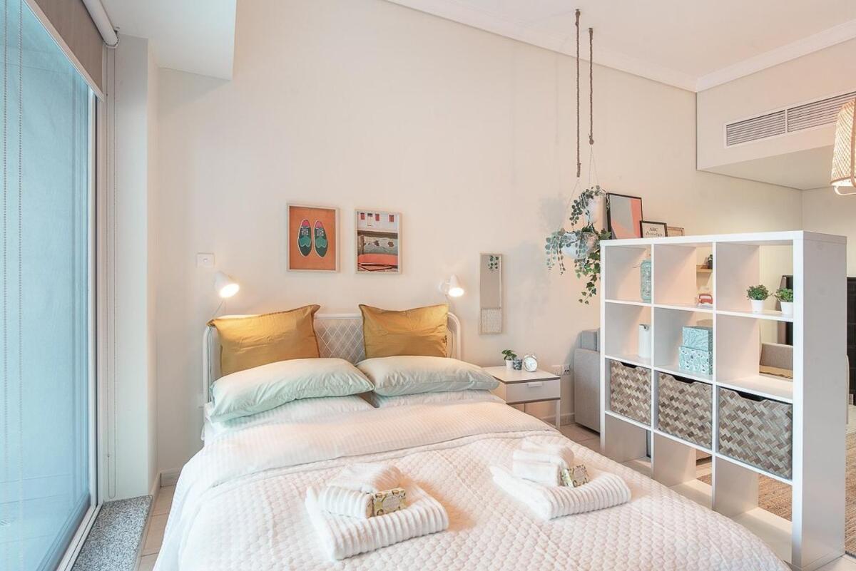 Appartement Bohemian Inspired Studio Perfect For A Family Of 4 In Jlt! Dubaï