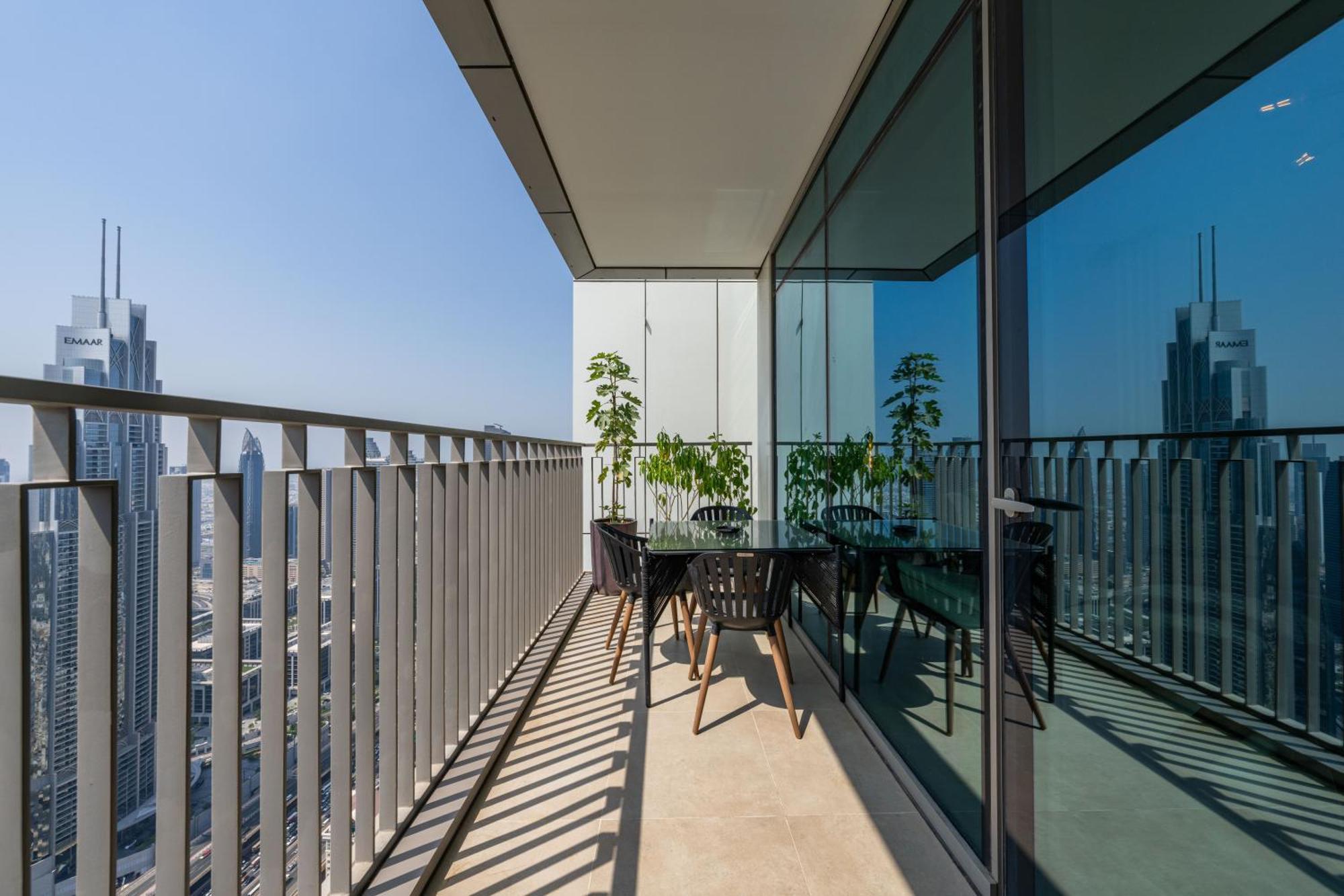 Exclusive Front Row Seats To Burj Khalifa Fireworks From Penthouse Level, Downtown Apartment