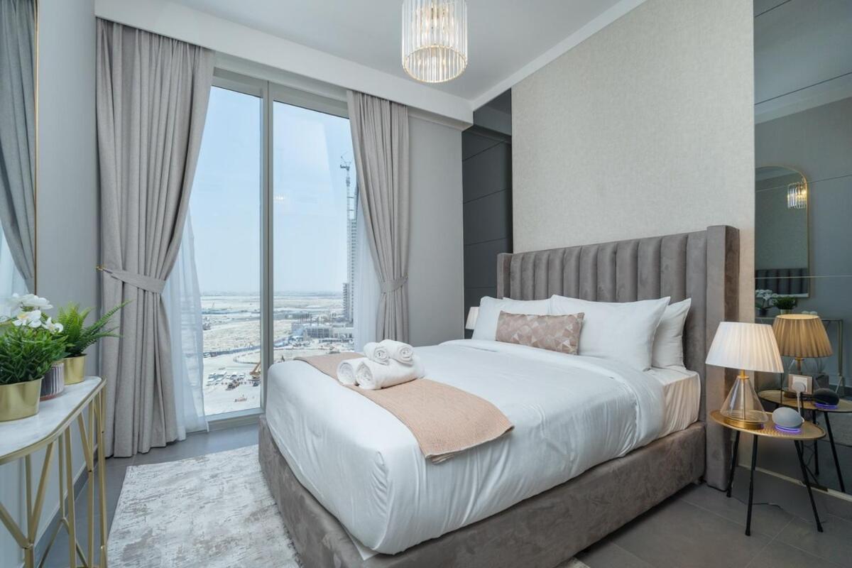 Stylish 2-bed Oasis With Pool In Peaceful Creek Harbour * Dubai
