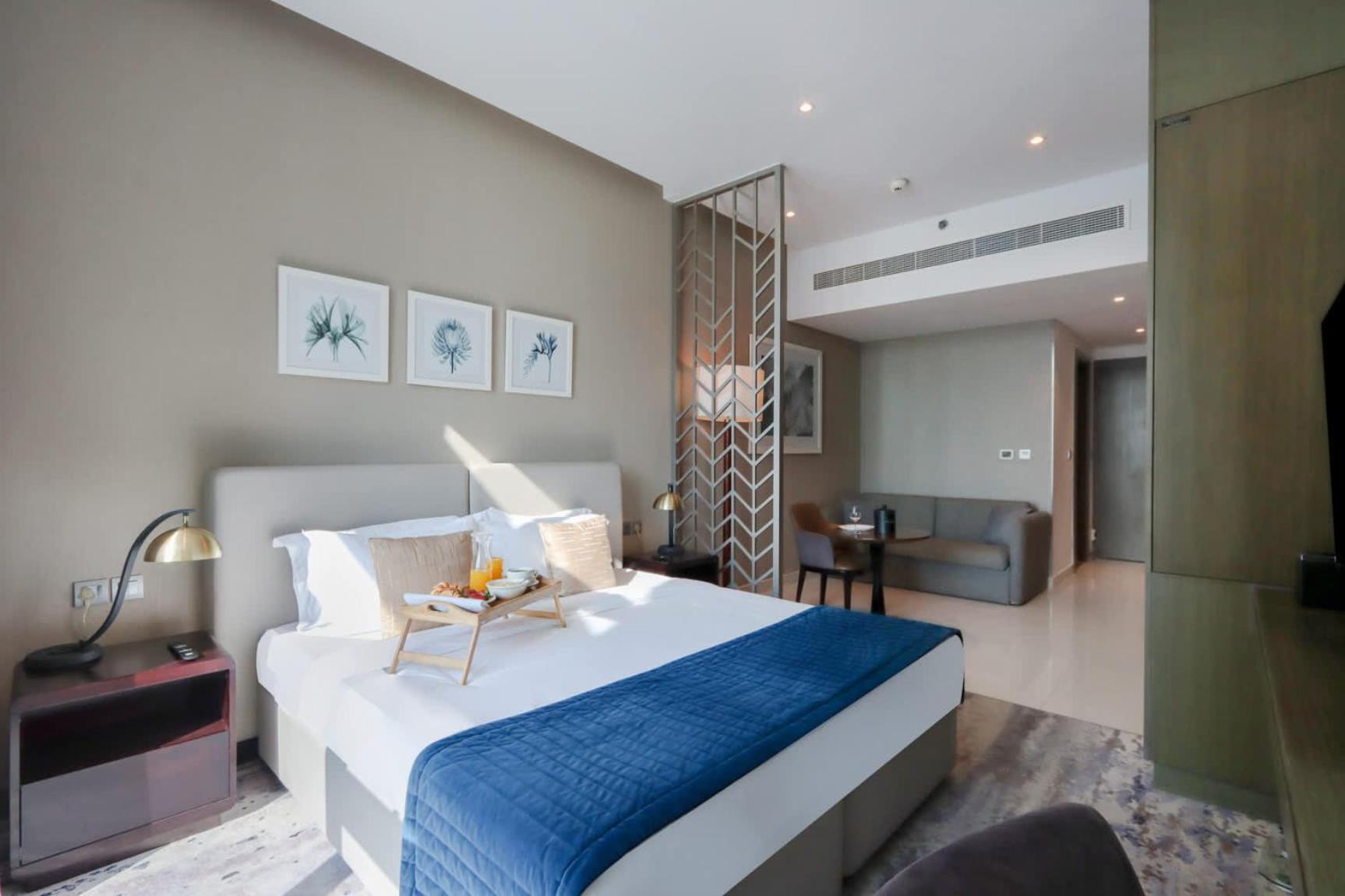 Livbnb - Classy W Panoramic Canal Vie Dubaï