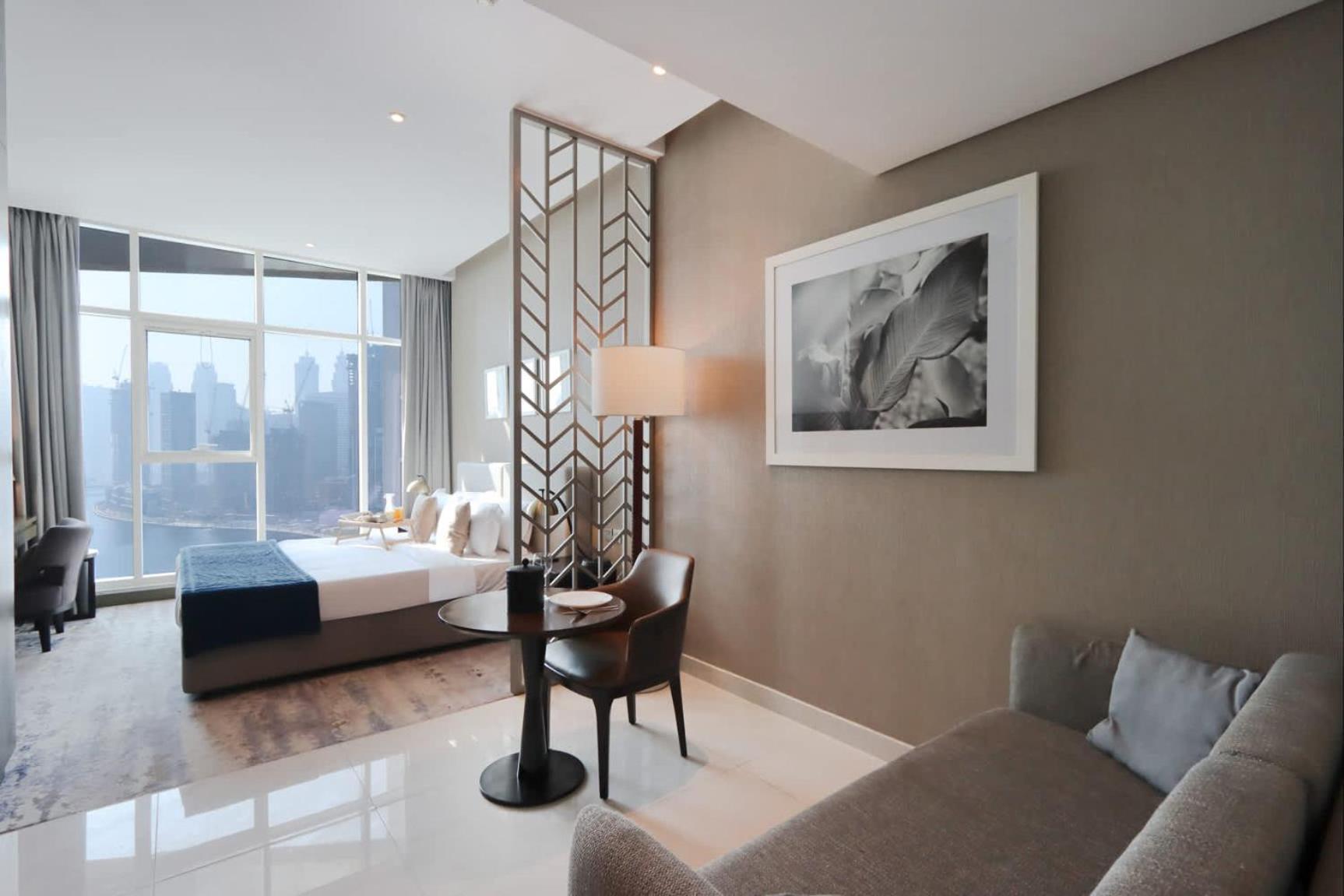 Livbnb - Classy W Panoramic Canal Vie * Dubaï