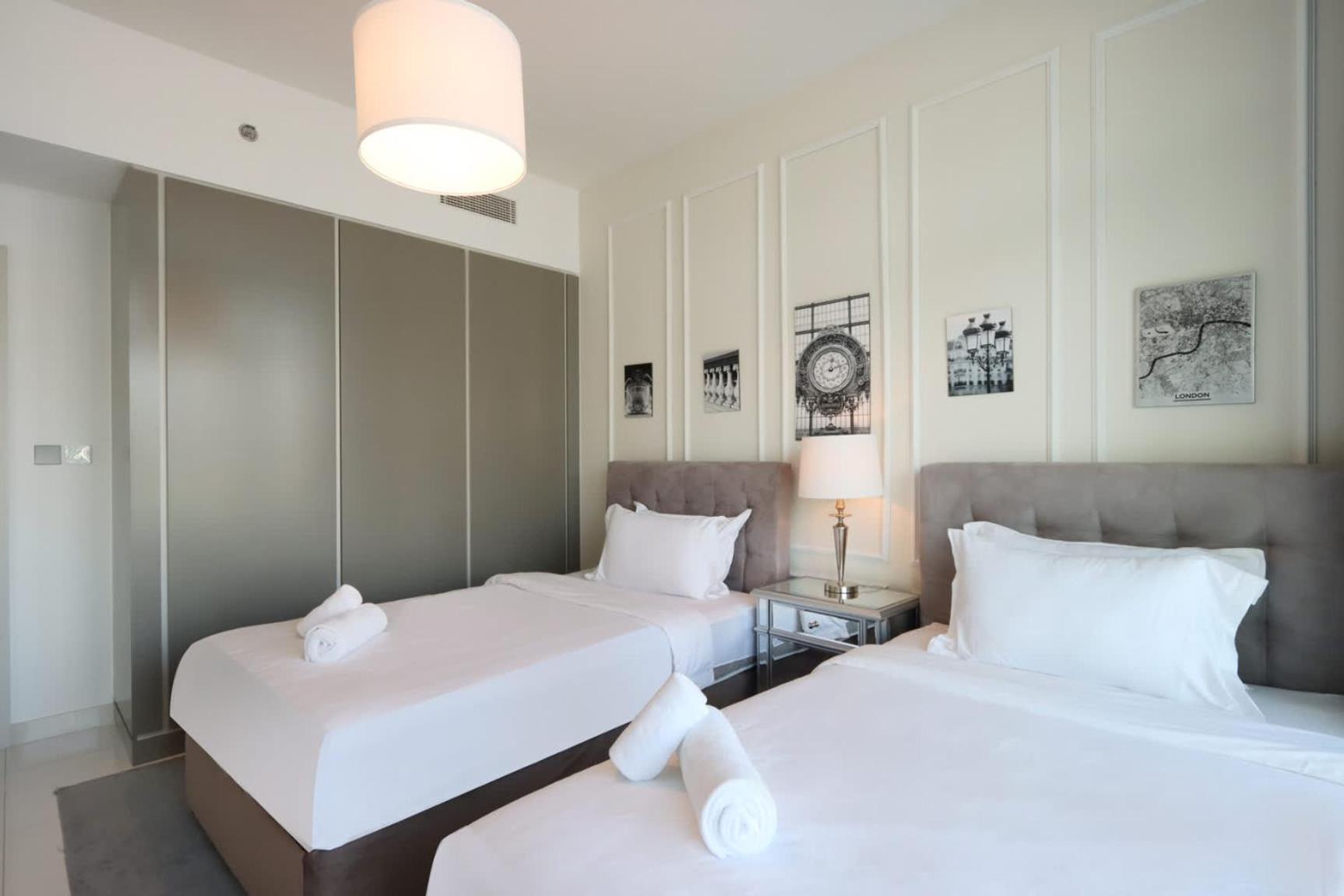 Livbnb - 2br With Stunning Views, Beachfront Living Appartement Dubaï