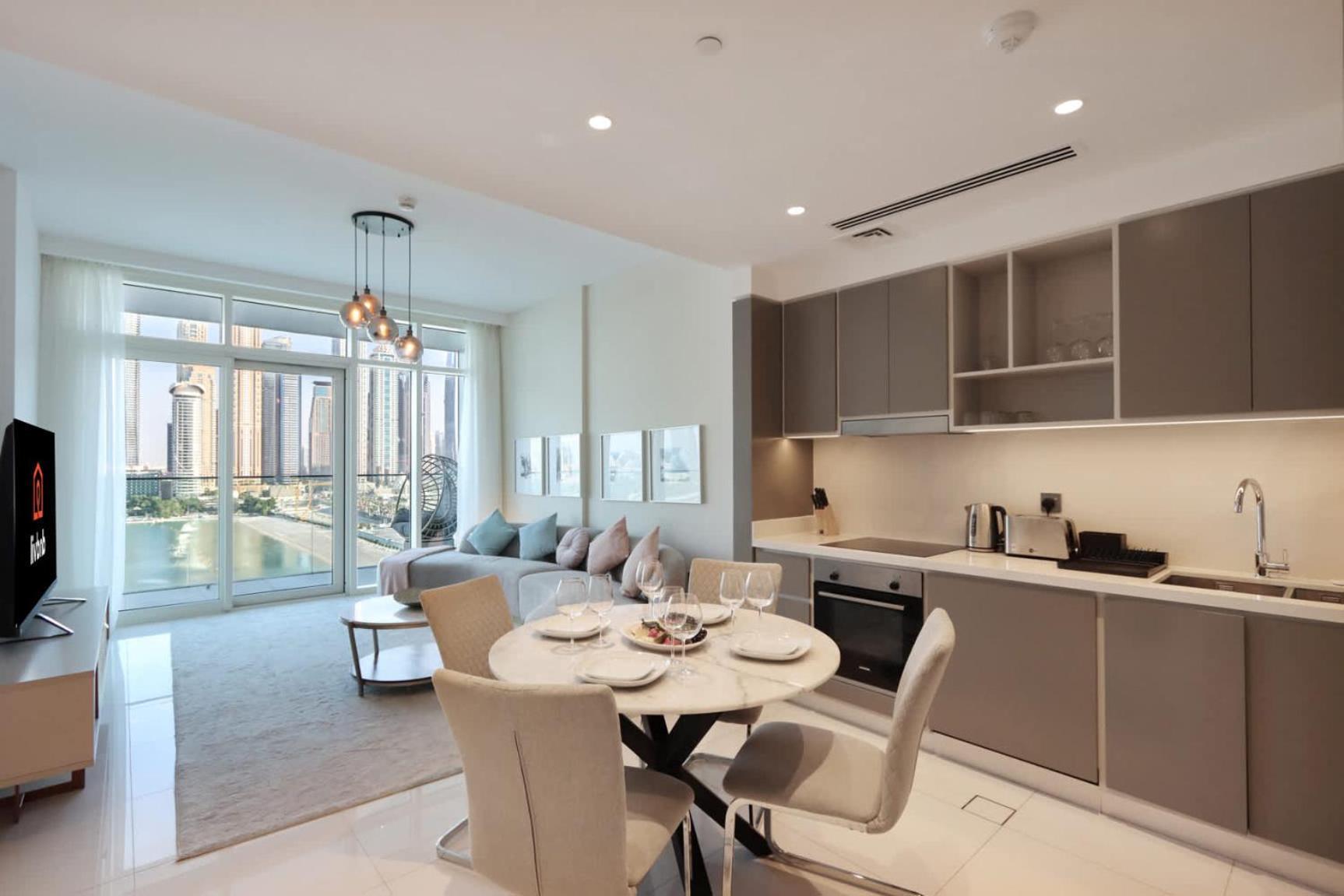 Appartement Livbnb - 2br With Stunning Views, Beachfront Living Dubaï