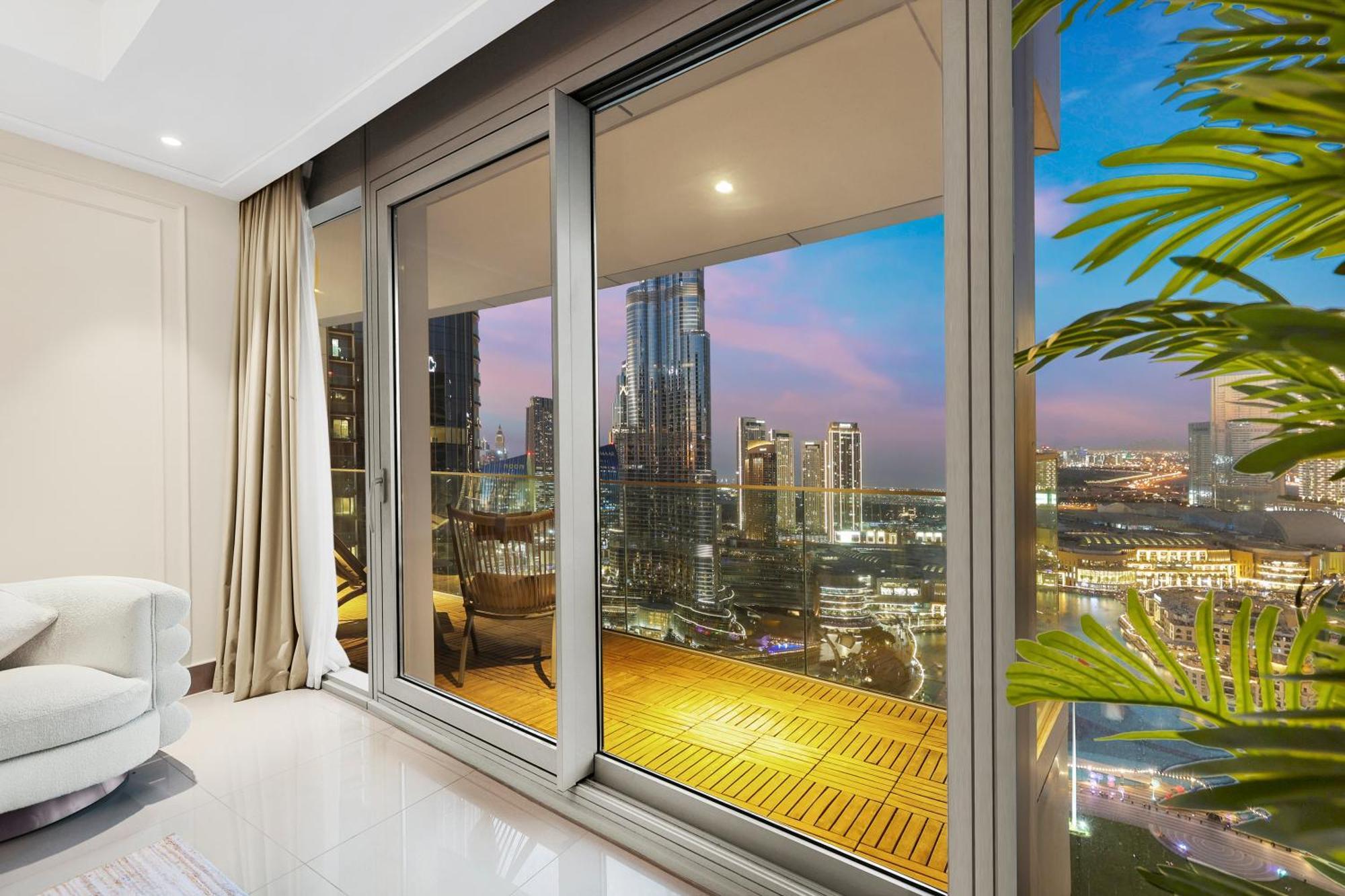 Apartamento First Class 3br With Full Burj Khalifa And Fountain View