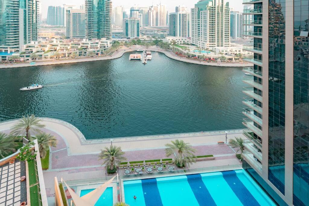 Prime Retreats - Steps To Grosvenor Marina Appartement Dubai