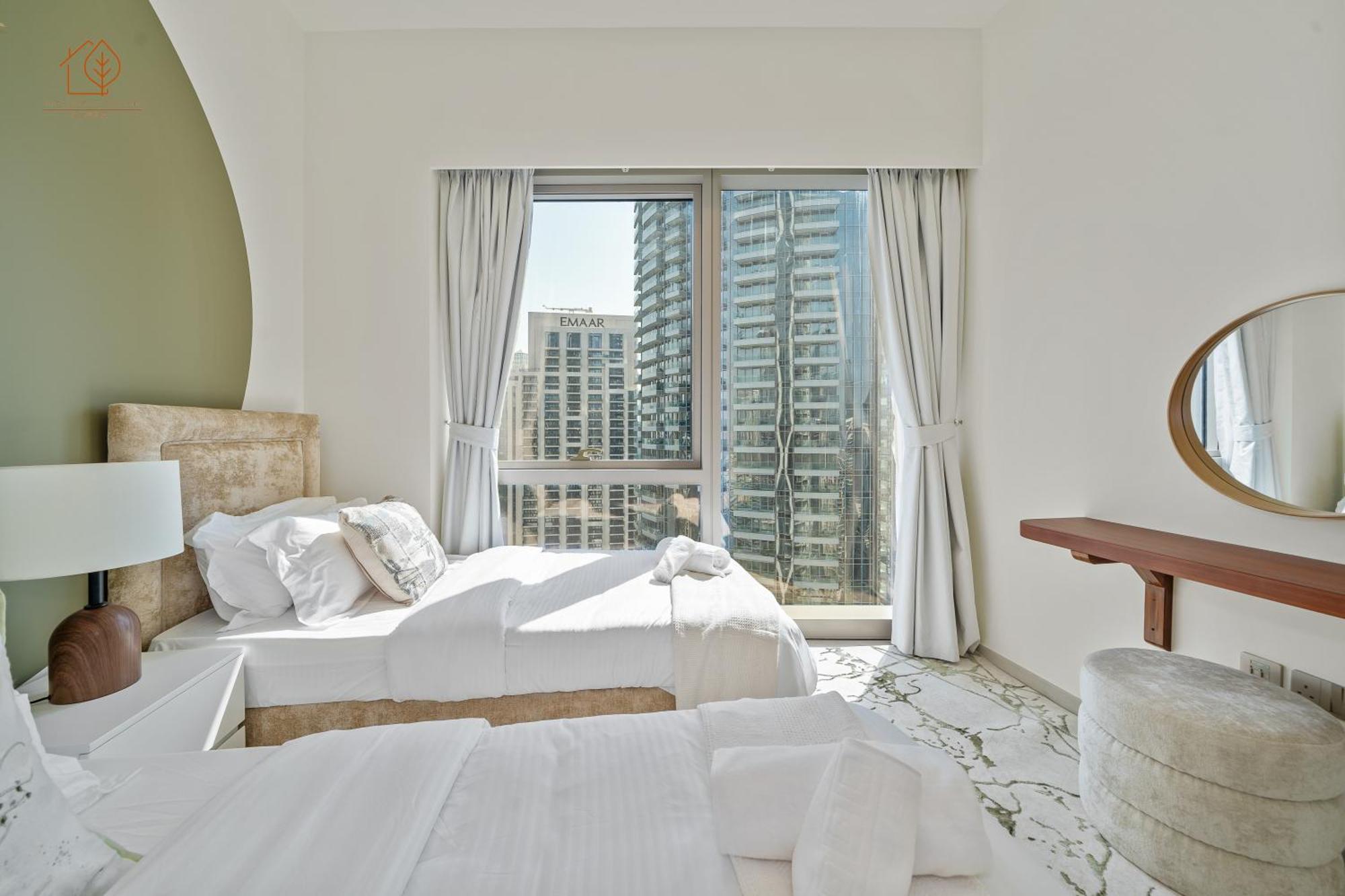 Cozy With Panoramic Views Near Burj Khalifa 198gr-2 Dubaï