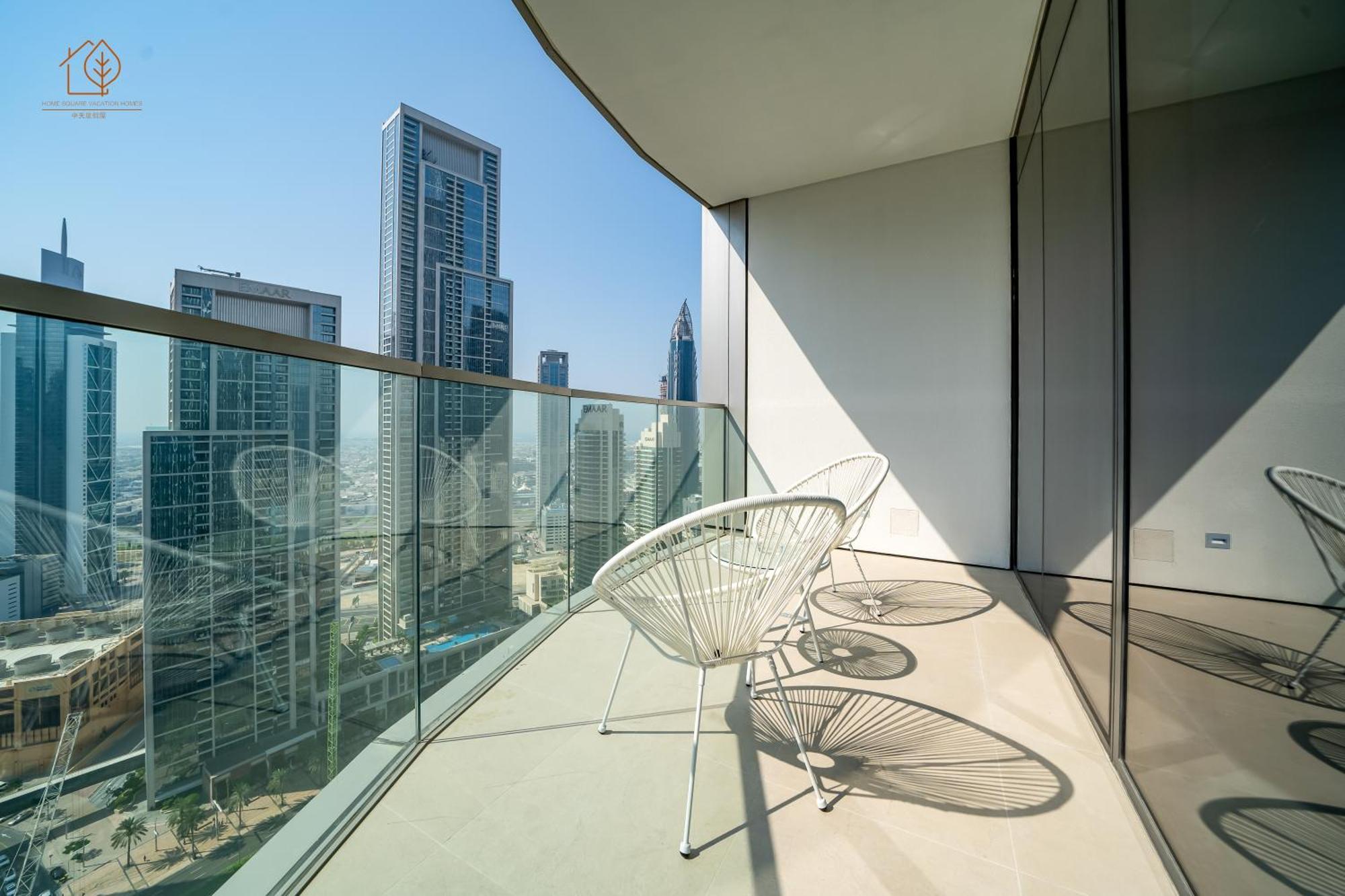 Cozy With Panoramic Views Near Burj Khalifa 198gr-2 Appartement