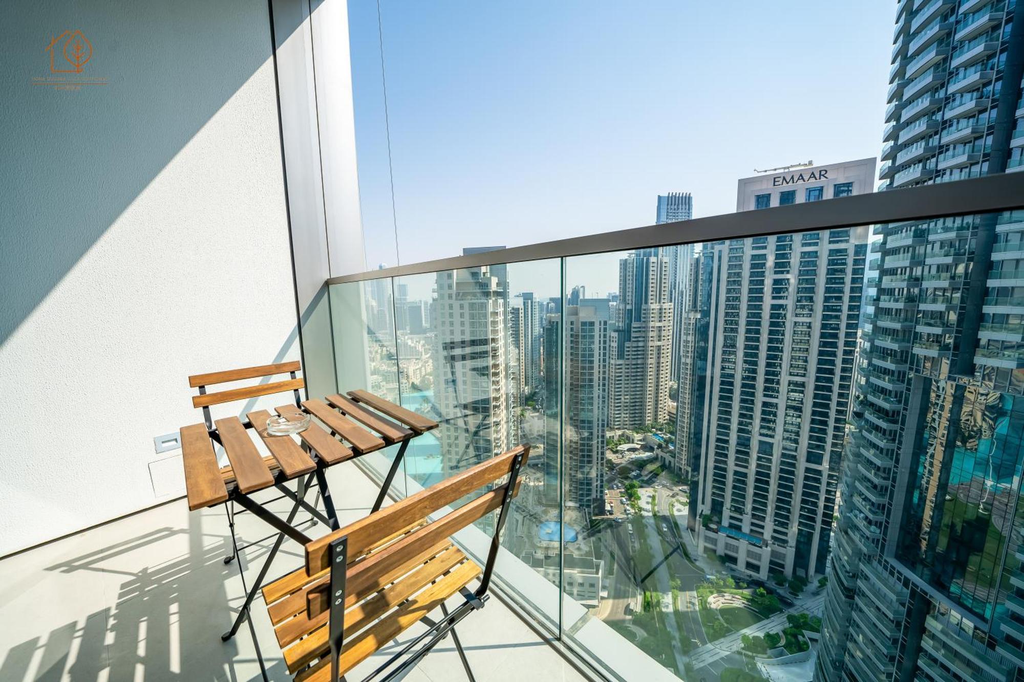 Cozy With Panoramic Views Near Burj Khalifa 198gr-2 Appartement Dubaï