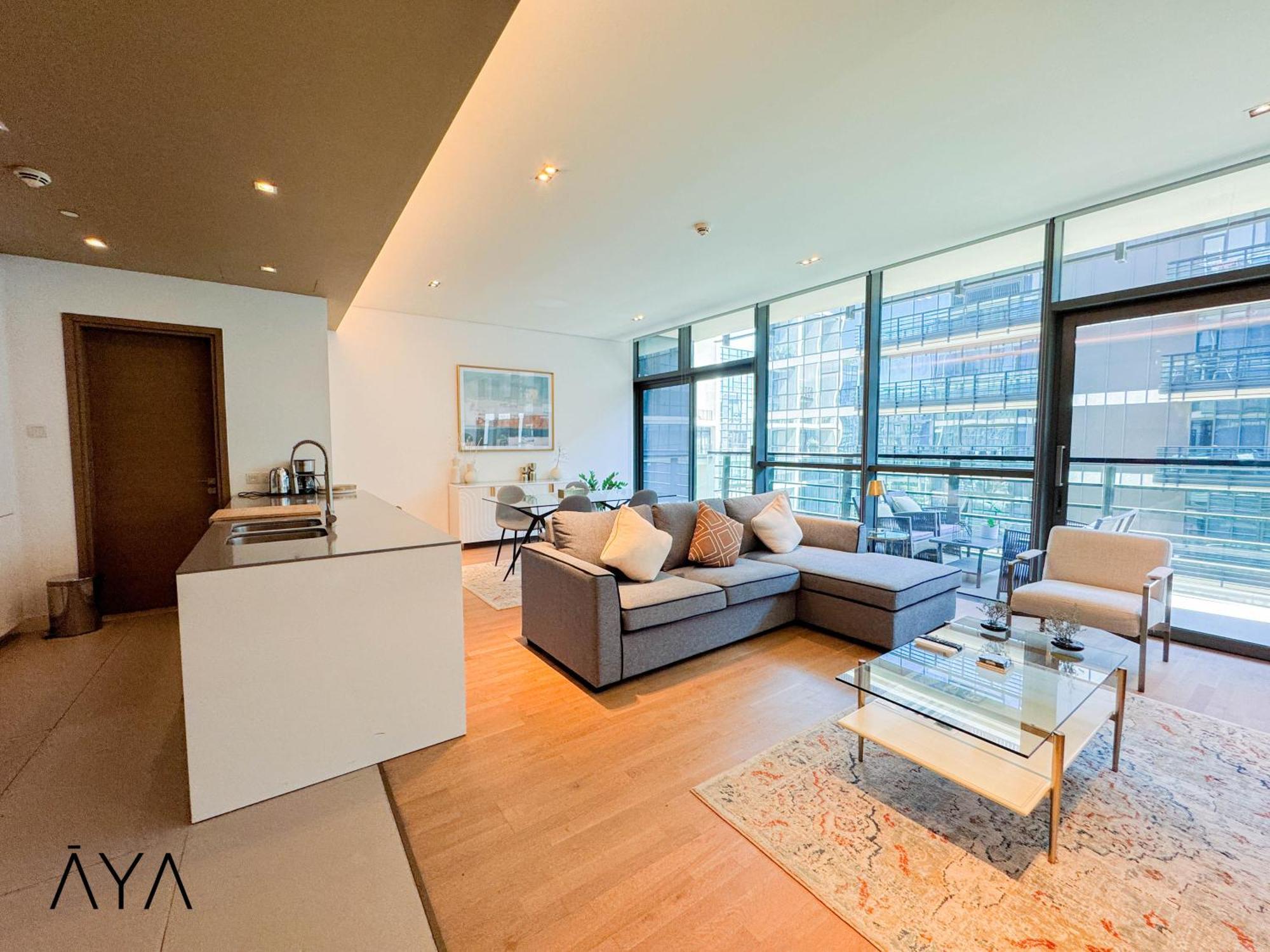 Luxury With Pool, Patio & Gym In Walk Dubái