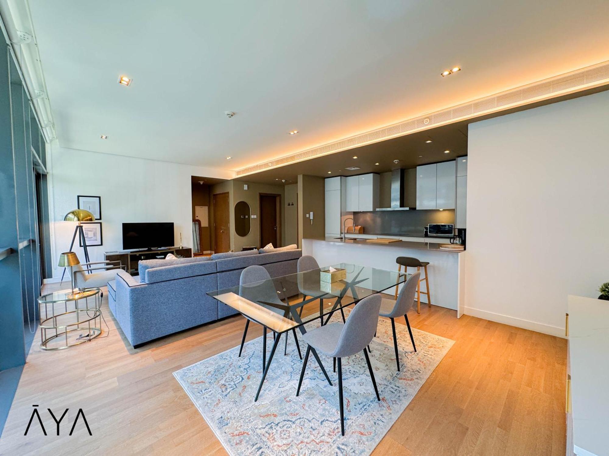 Apartamento Luxury With Pool, Patio & Gym In Walk Dubái