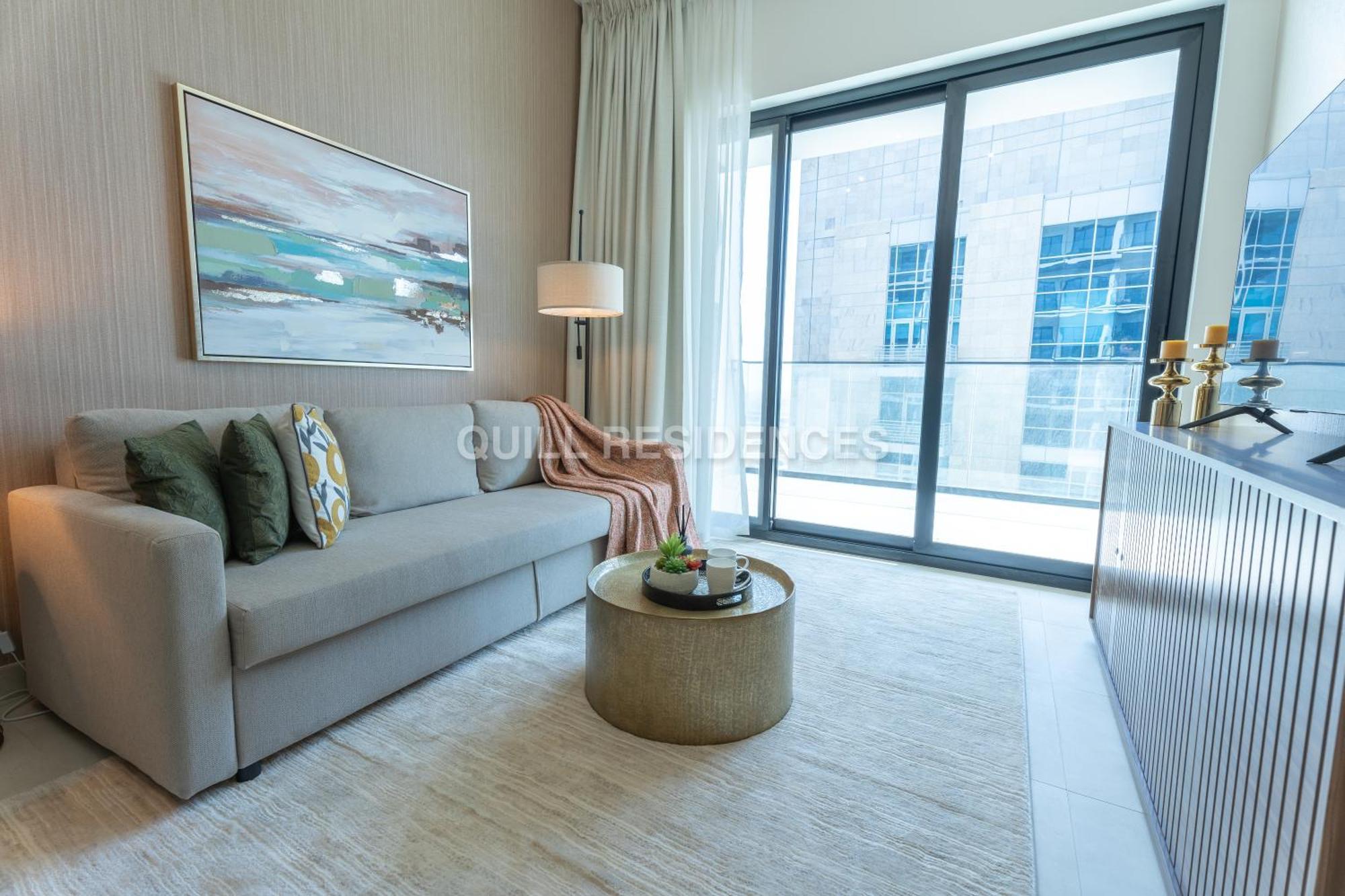 Quill At Binghatti Canal 1 Bedroom Canal View * Dubaï
