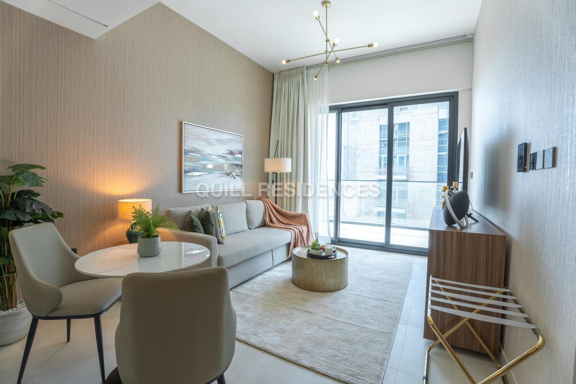 Quill At Binghatti Canal 1 Bedroom Canal View