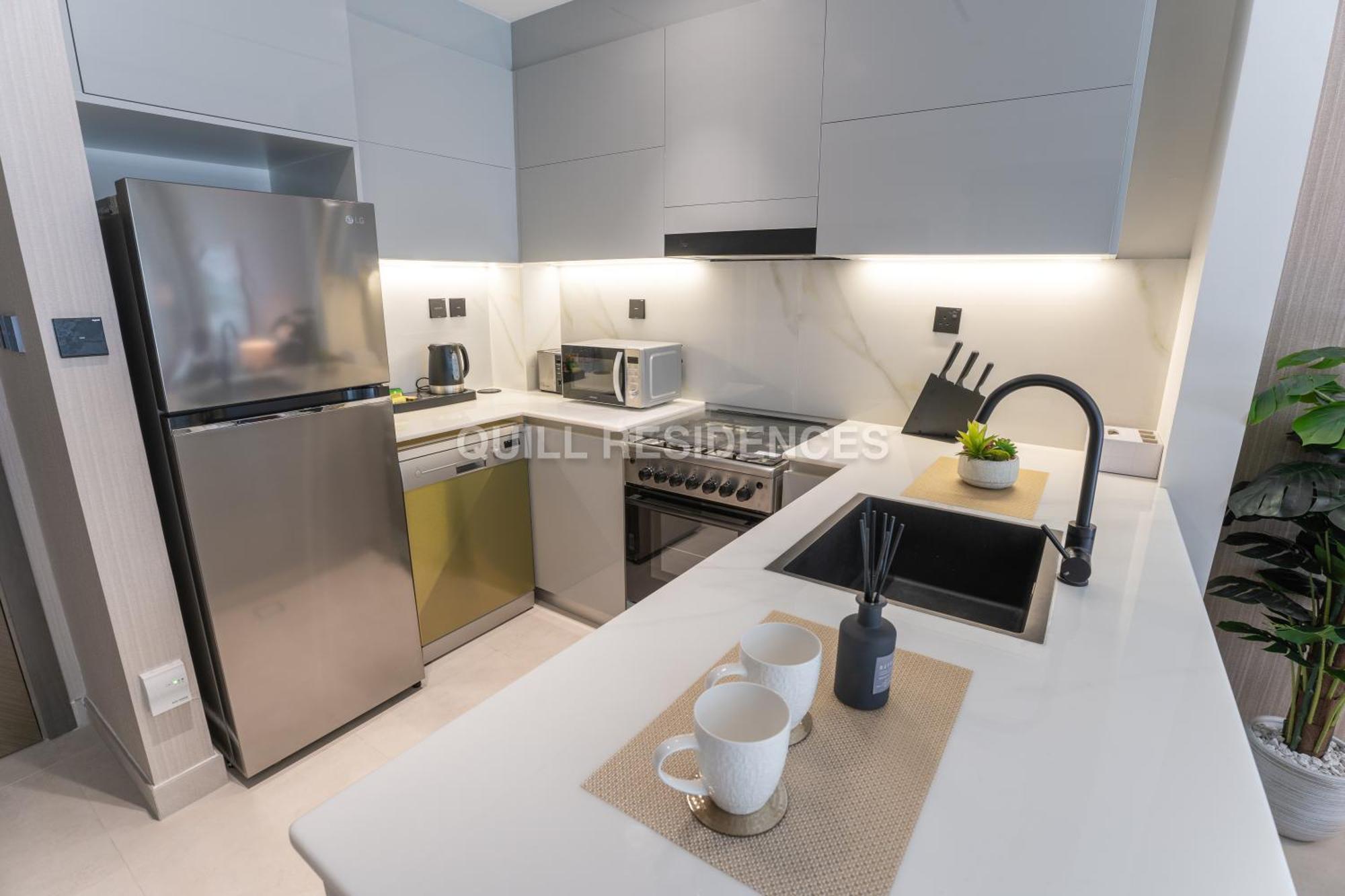 Appartement Quill At Binghatti Canal 1 Bedroom Canal View *