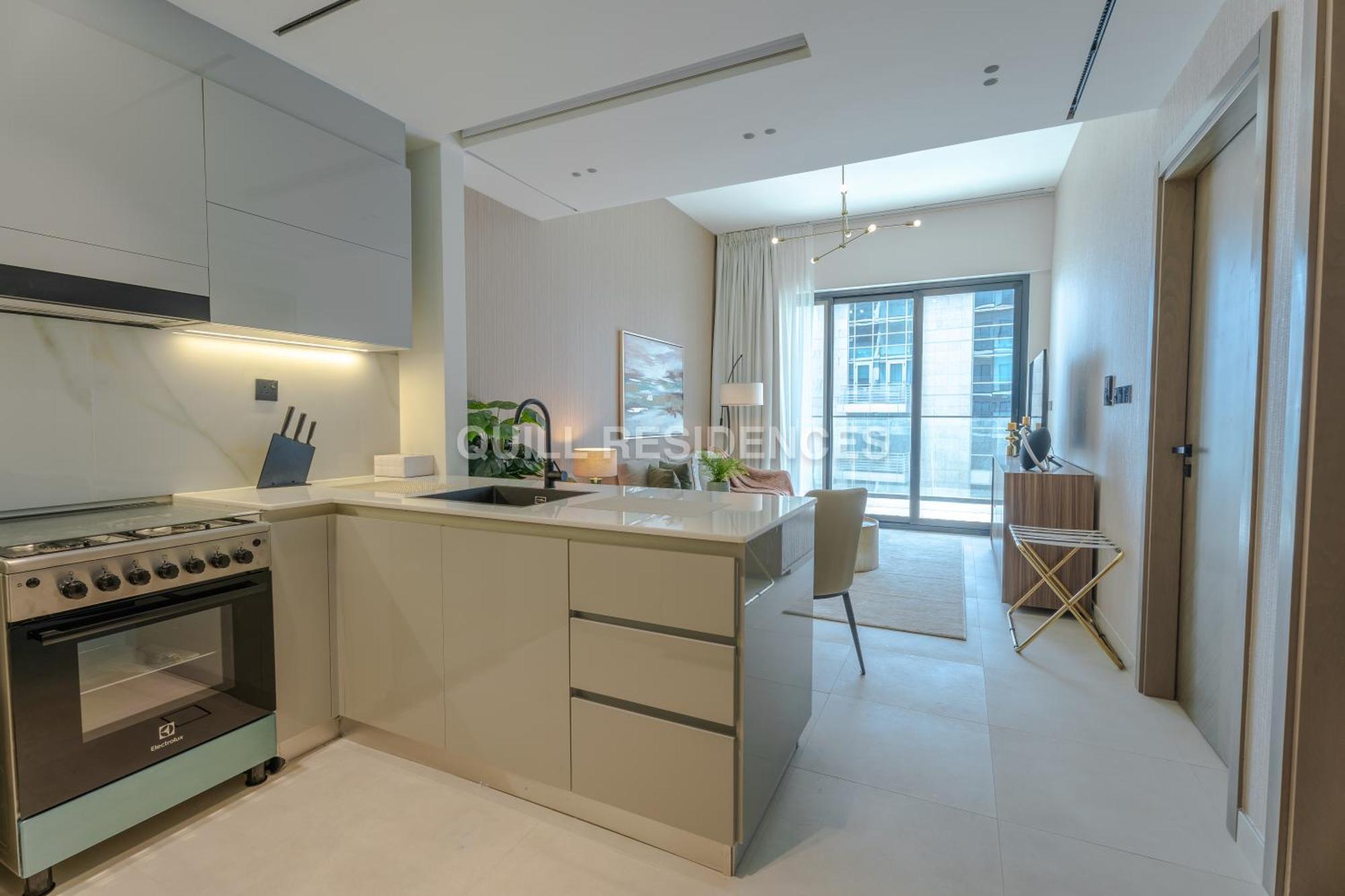 Quill At Binghatti Canal 1 Bedroom Canal View