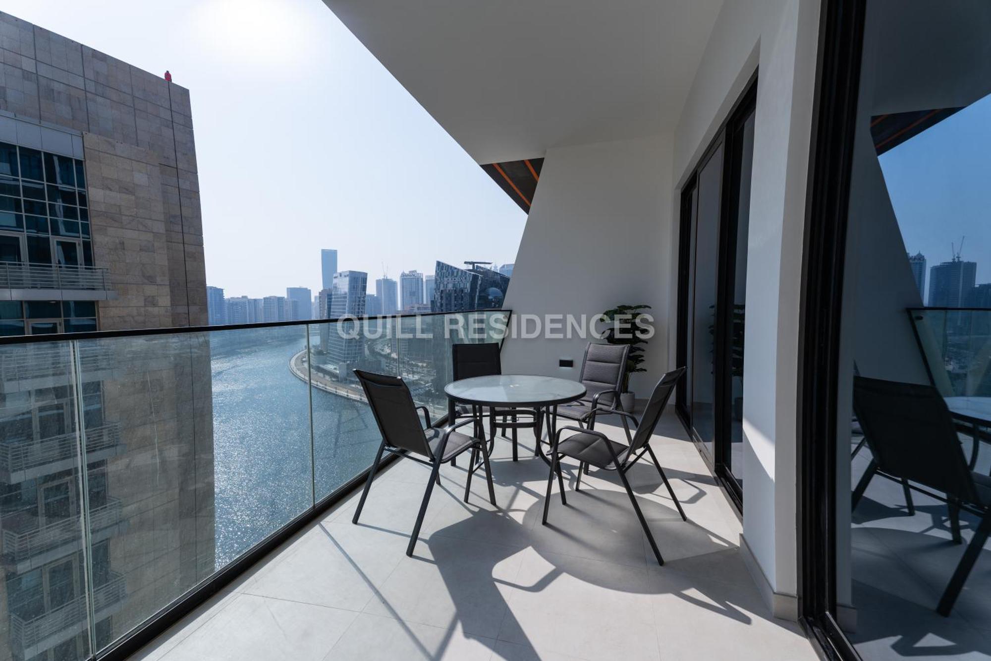 Appartement Quill At Binghatti Canal 1 Bedroom Canal View