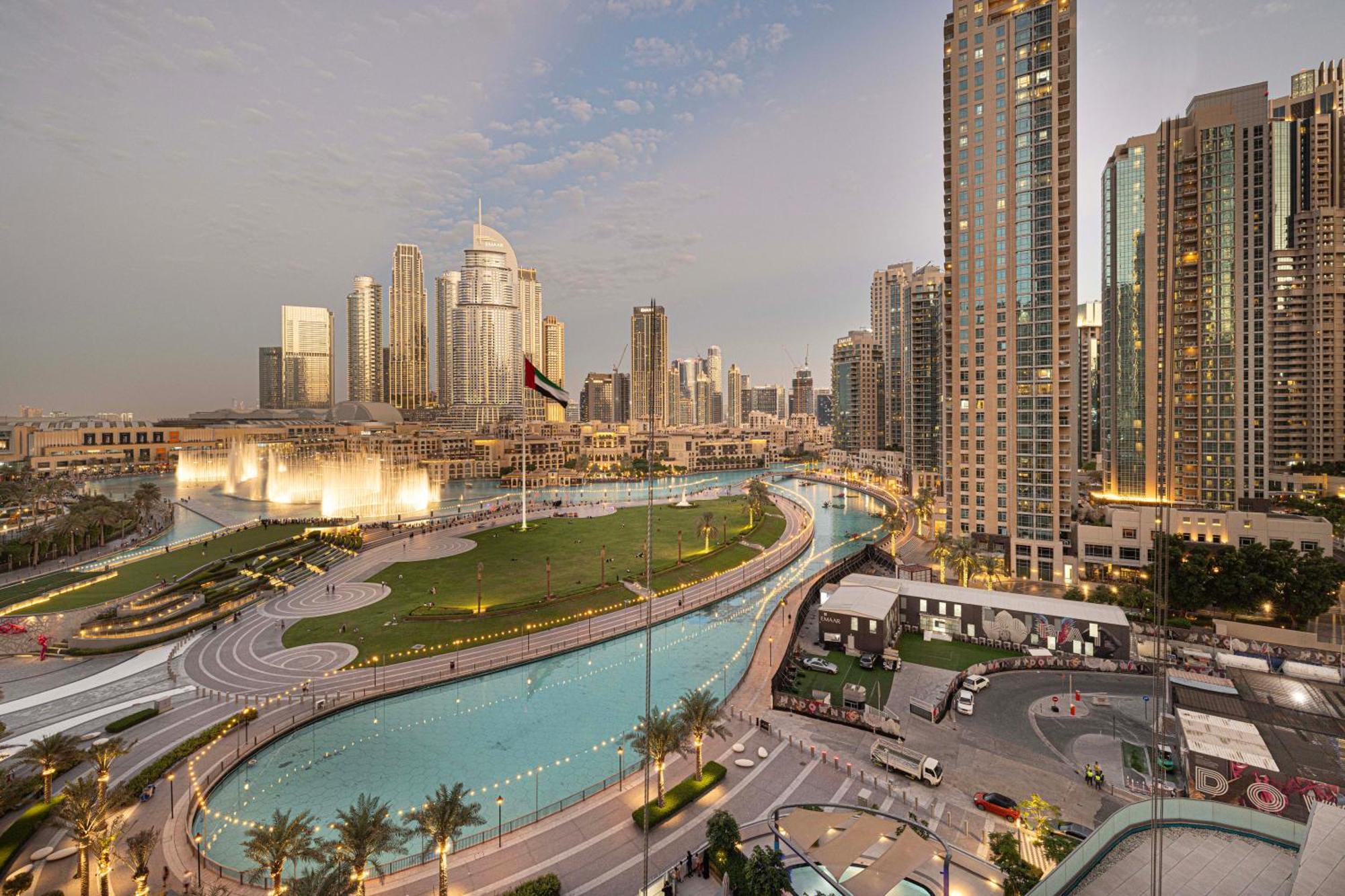 Lägenhet View In With Full Burj Khalifa, Fountains, Park View, Next To Mall And Opera