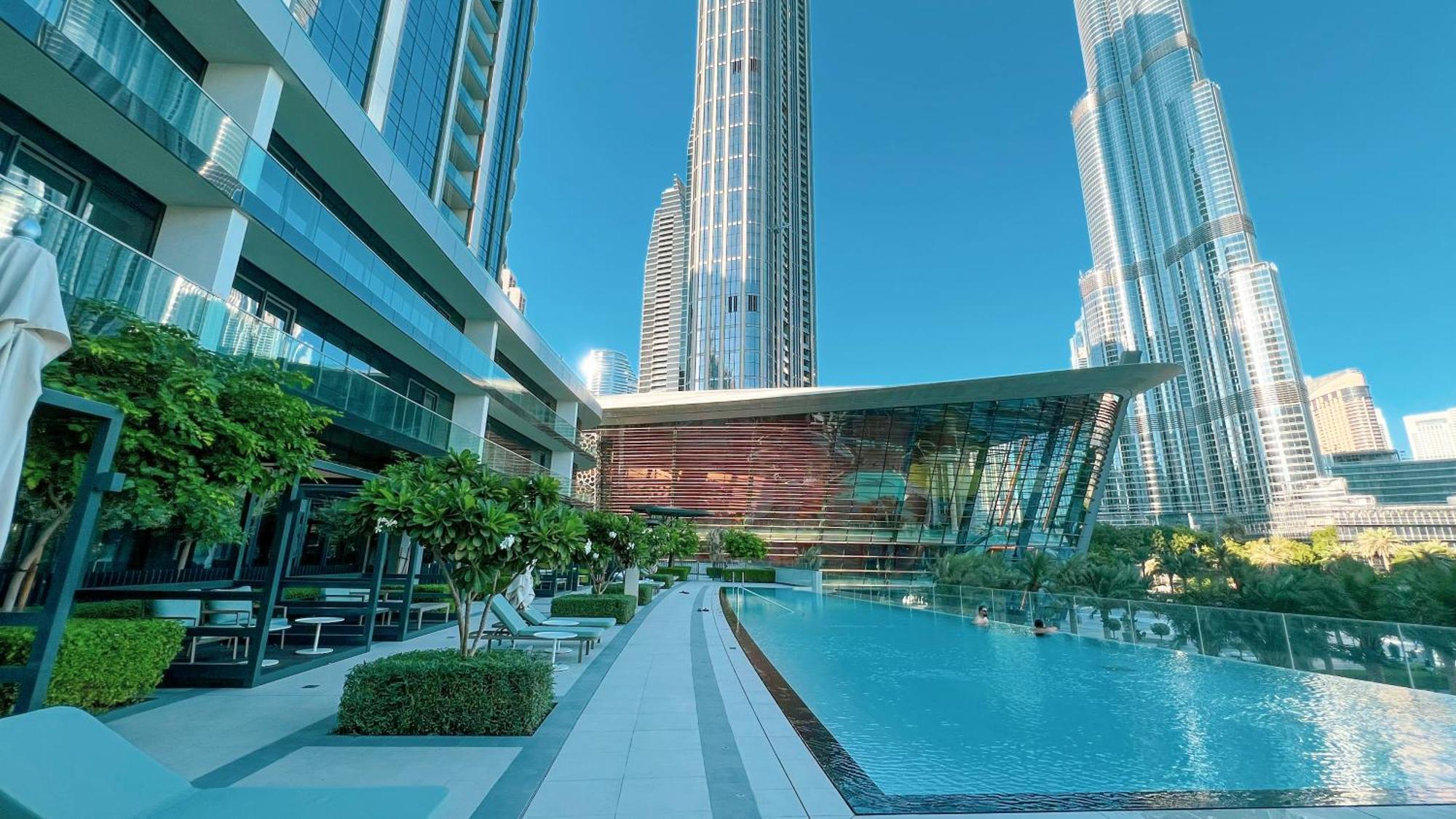 Lägenhet View In With Full Burj Khalifa, Fountains, Park View, Next To Mall And Opera