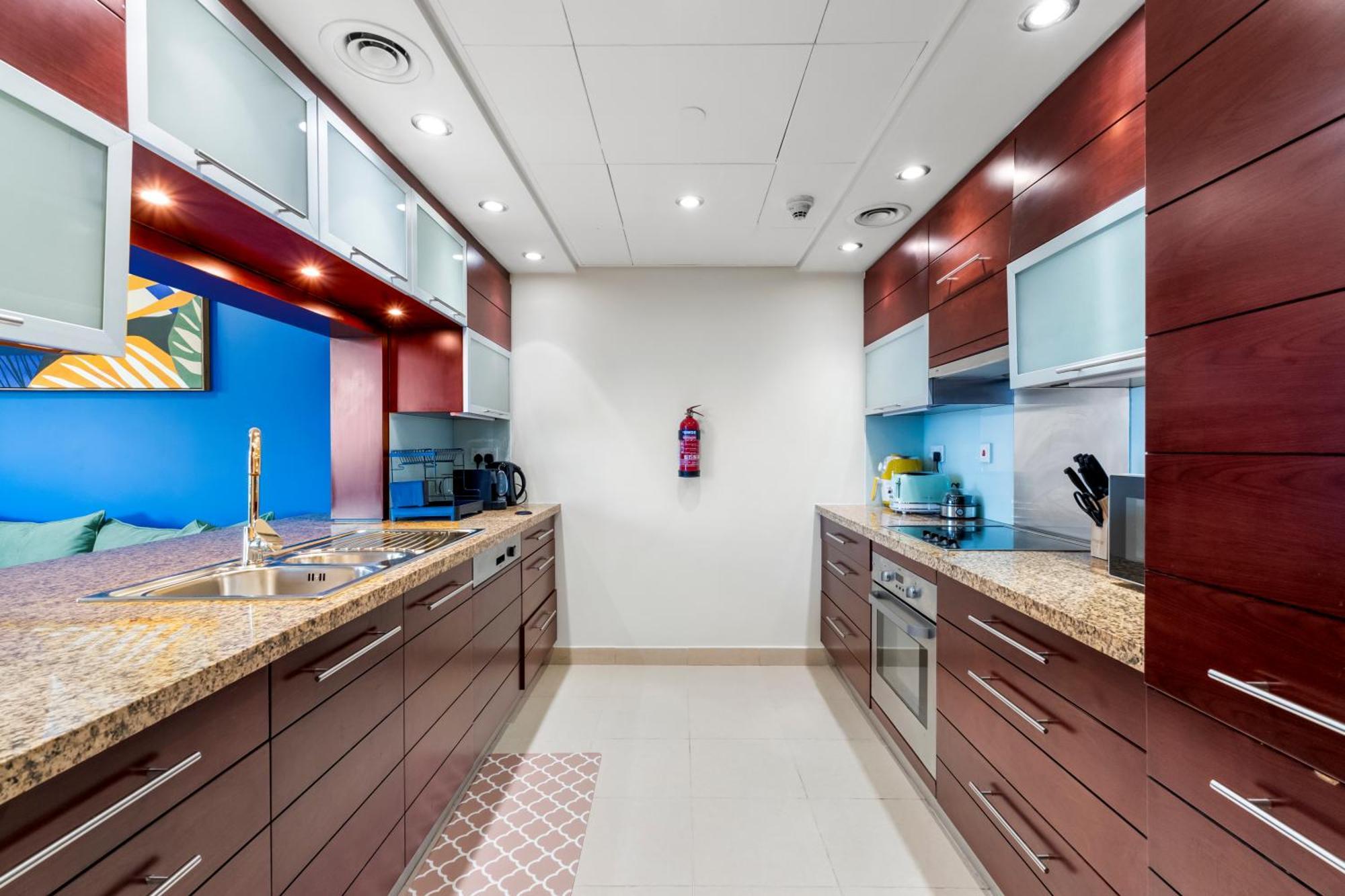 Apartemen Stylish 1 Bedroom - Burj Khalifa View- 5Mn Walk To Dubai Mall-Apartment In Burj Views Tower
