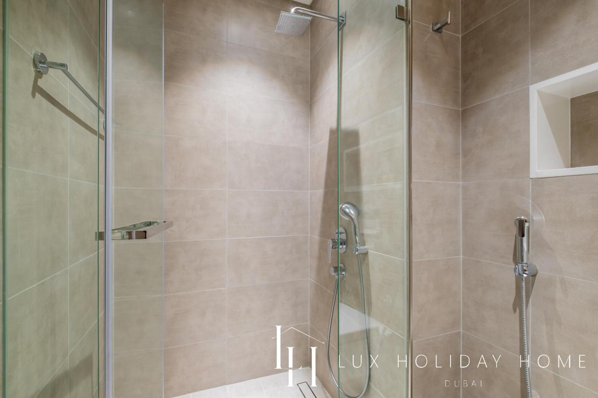 Appartement Lux The District One Lagoon View 3 Dubaï