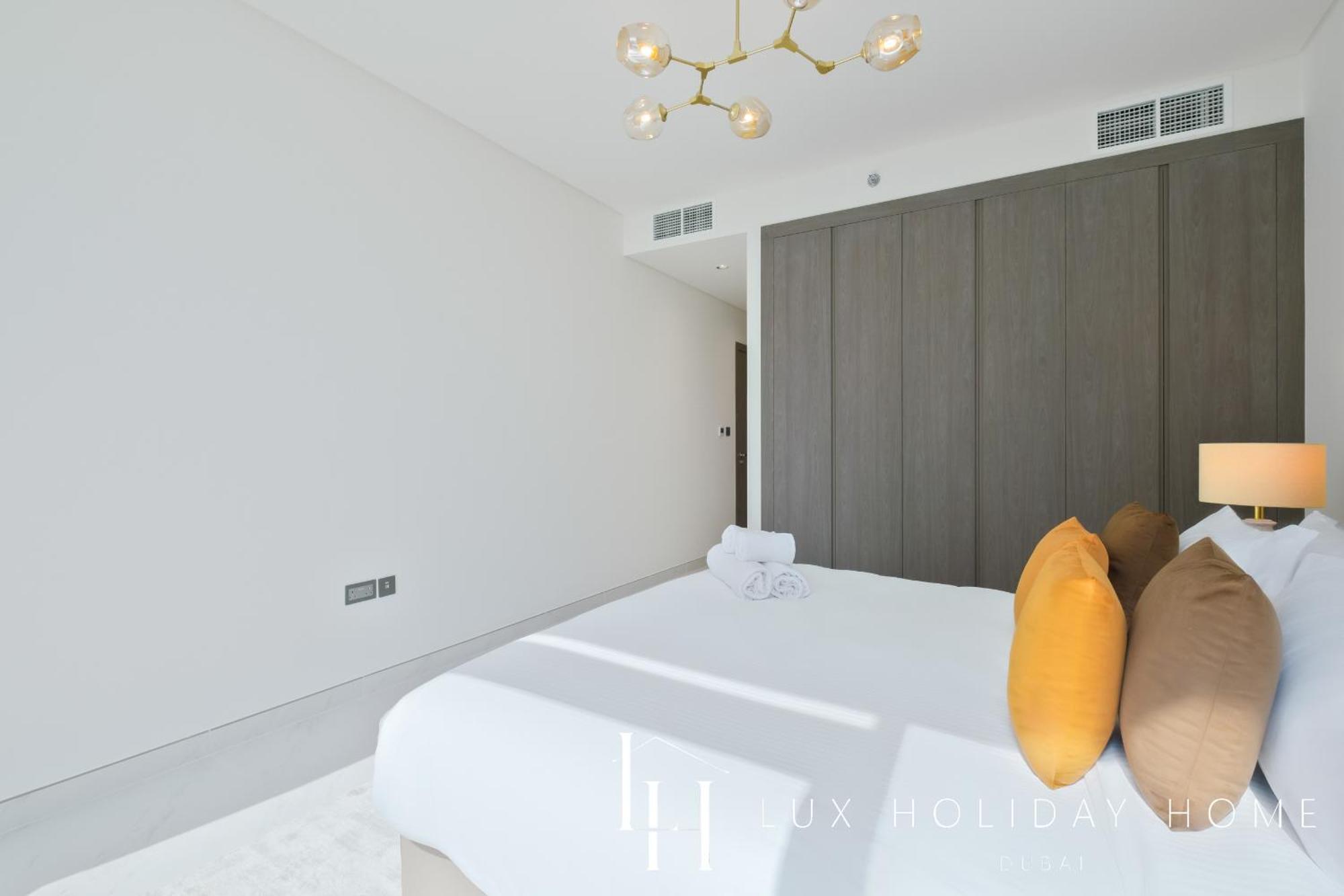 Appartement Lux The District One Lagoon View 3 Dubaï