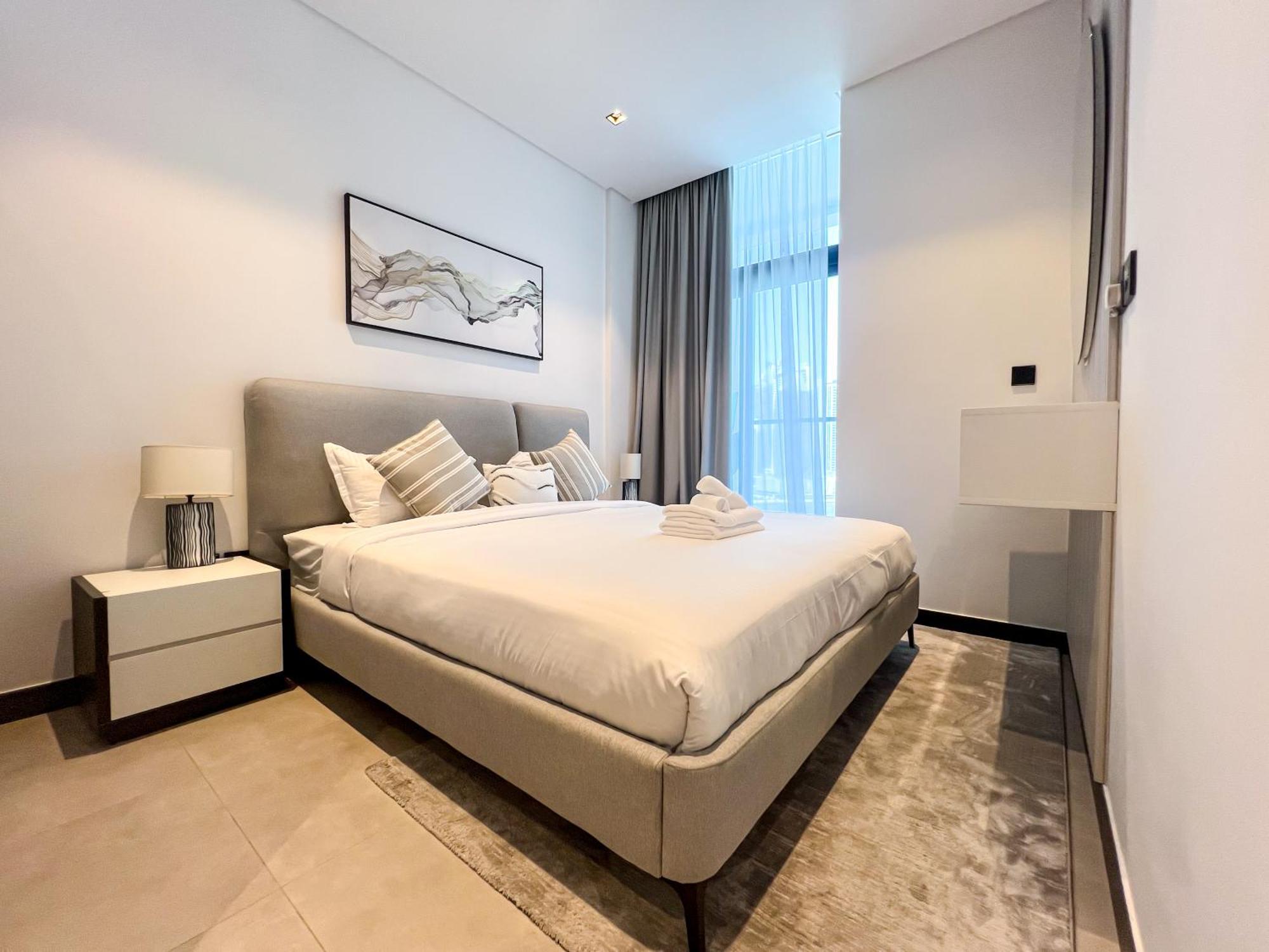 Appartement Chic 1-bedroom With Epic Burj Khalifa Views
