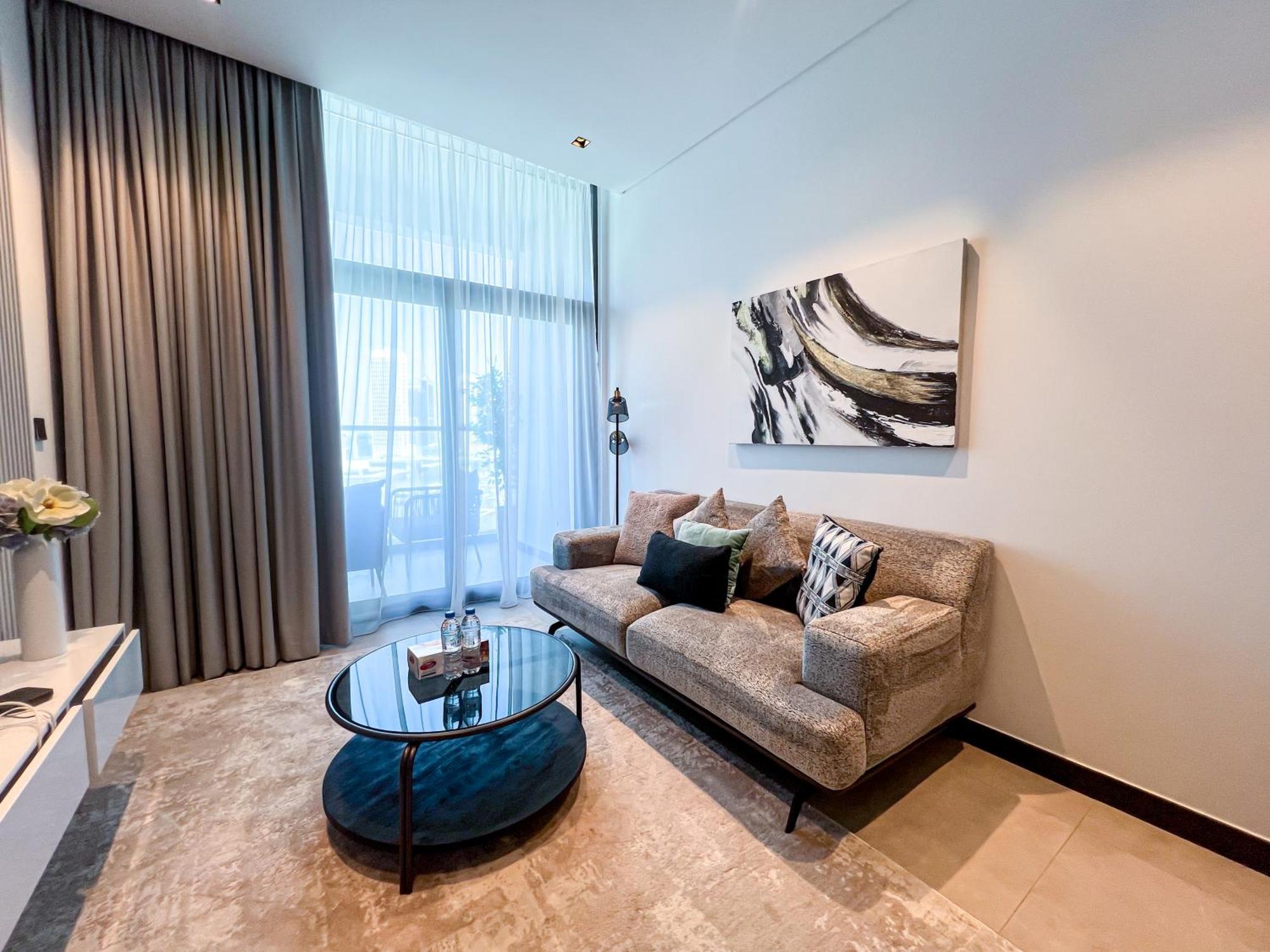 Appartement Chic 1-bedroom With Epic Burj Khalifa Views Dubaï