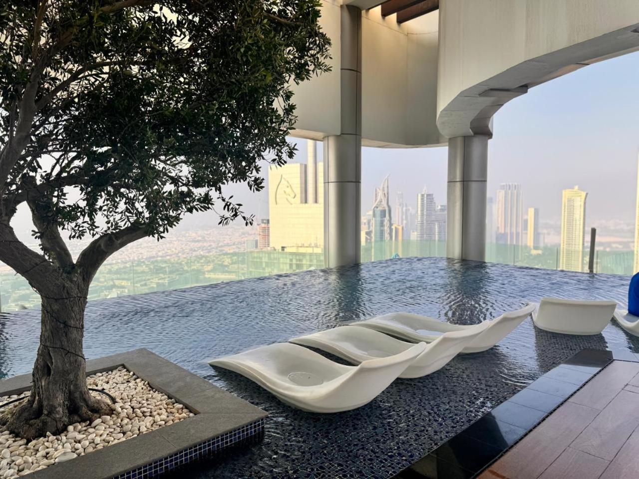 Avalonstay - Paramount Midtown High Floor With Burj Khalifa View & Infinity Pool Dubaï
