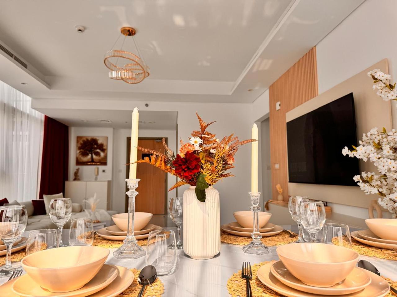 Avalonstay - Paramount Midtown High Floor With Burj Khalifa View & Infinity Pool * Dubaï