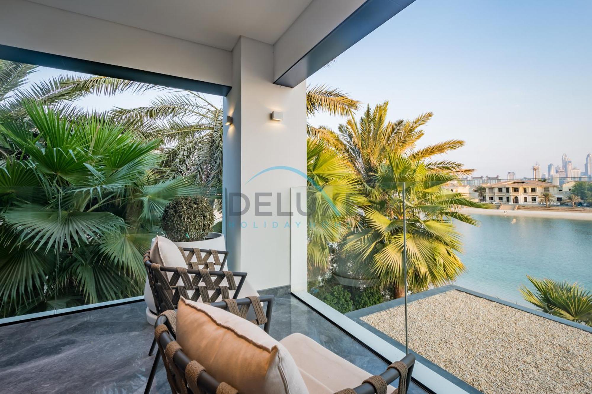 Exclusive 4br With 2 Assistant And Private Pool In Frond K, Palm Jumeirah By Deluxe Homes Dubaï