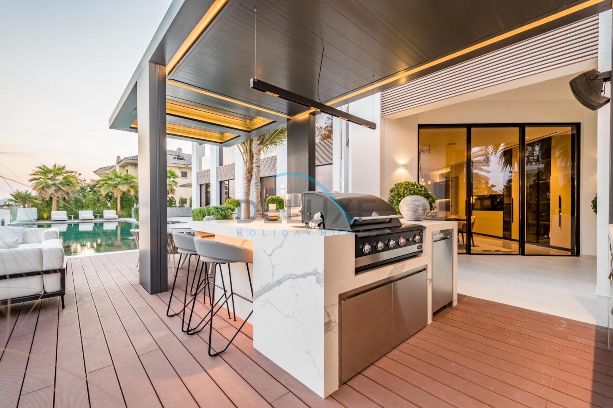 Appartement Exclusive 4br With 2 Assistant And Private Pool In Frond K, Palm Jumeirah By Deluxe Homes Dubaï