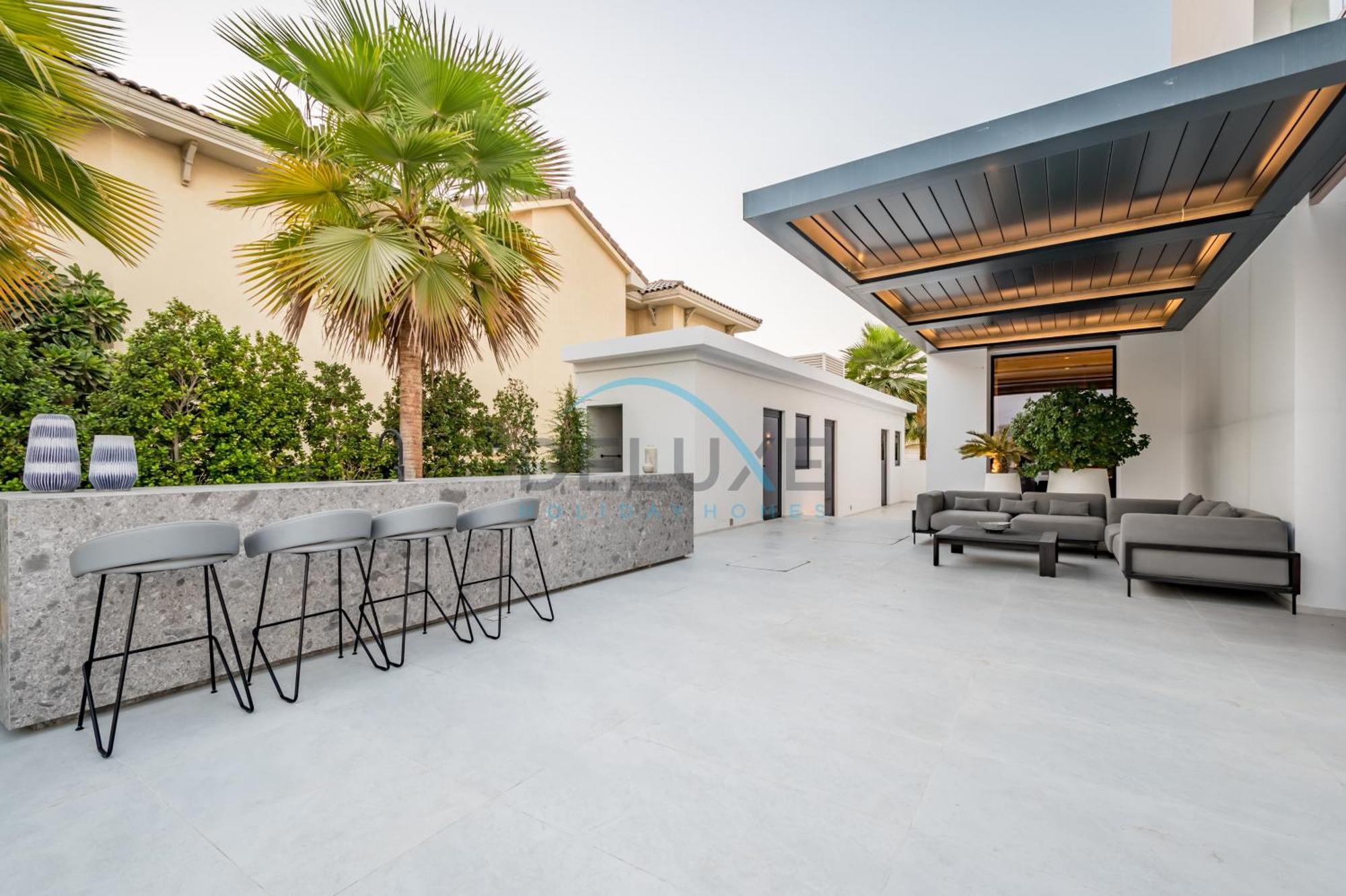 Exclusive 4br With 2 Assistant And Private Pool In Frond K, Palm Jumeirah By Deluxe Homes Dubaï