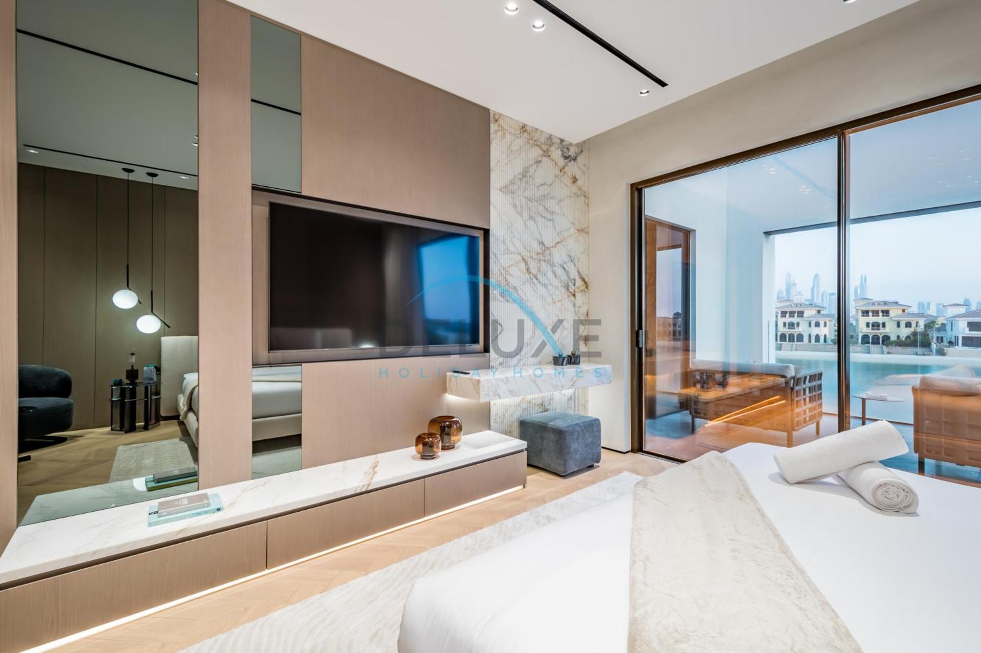 Exclusive 4br With 2 Assistant And Private Pool In Frond K, Palm Jumeirah By Deluxe Homes Dubaï