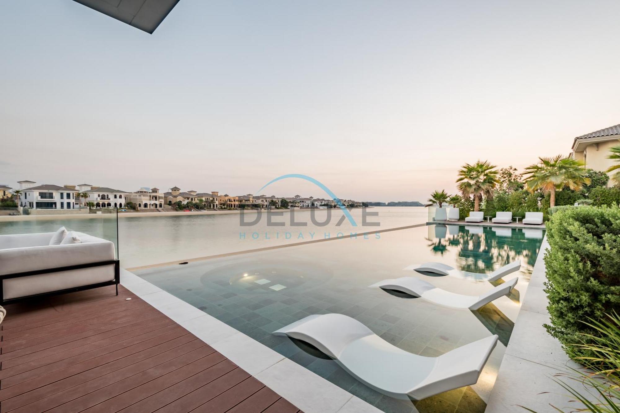 Exclusive 4br With 2 Assistant And Private Pool In Frond K, Palm Jumeirah By Deluxe Homes Dubaï