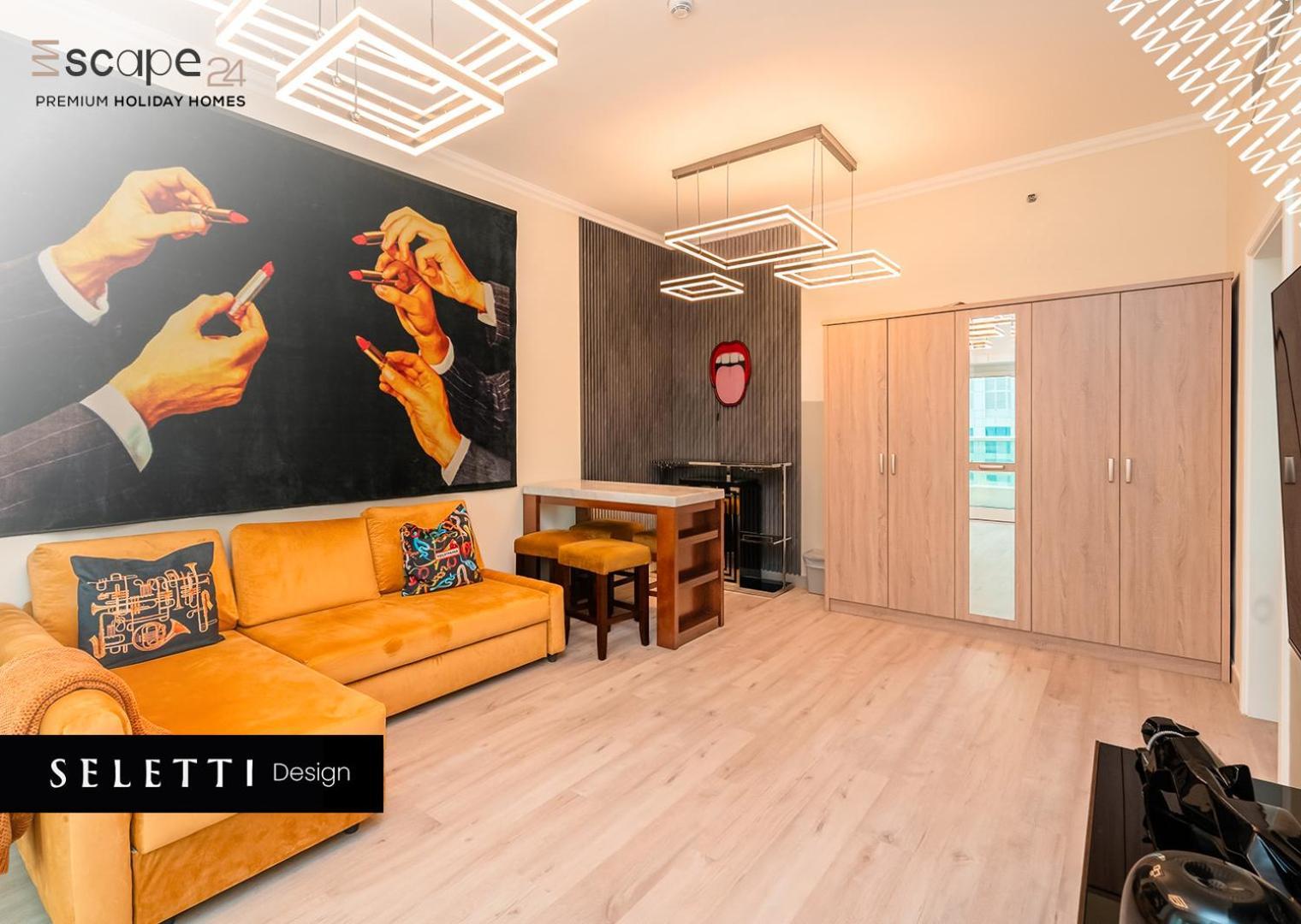 Appartement Escape 24 - Brand New & Luxury 1br High Floor Marina Pinnacle - Marina Harbour Views