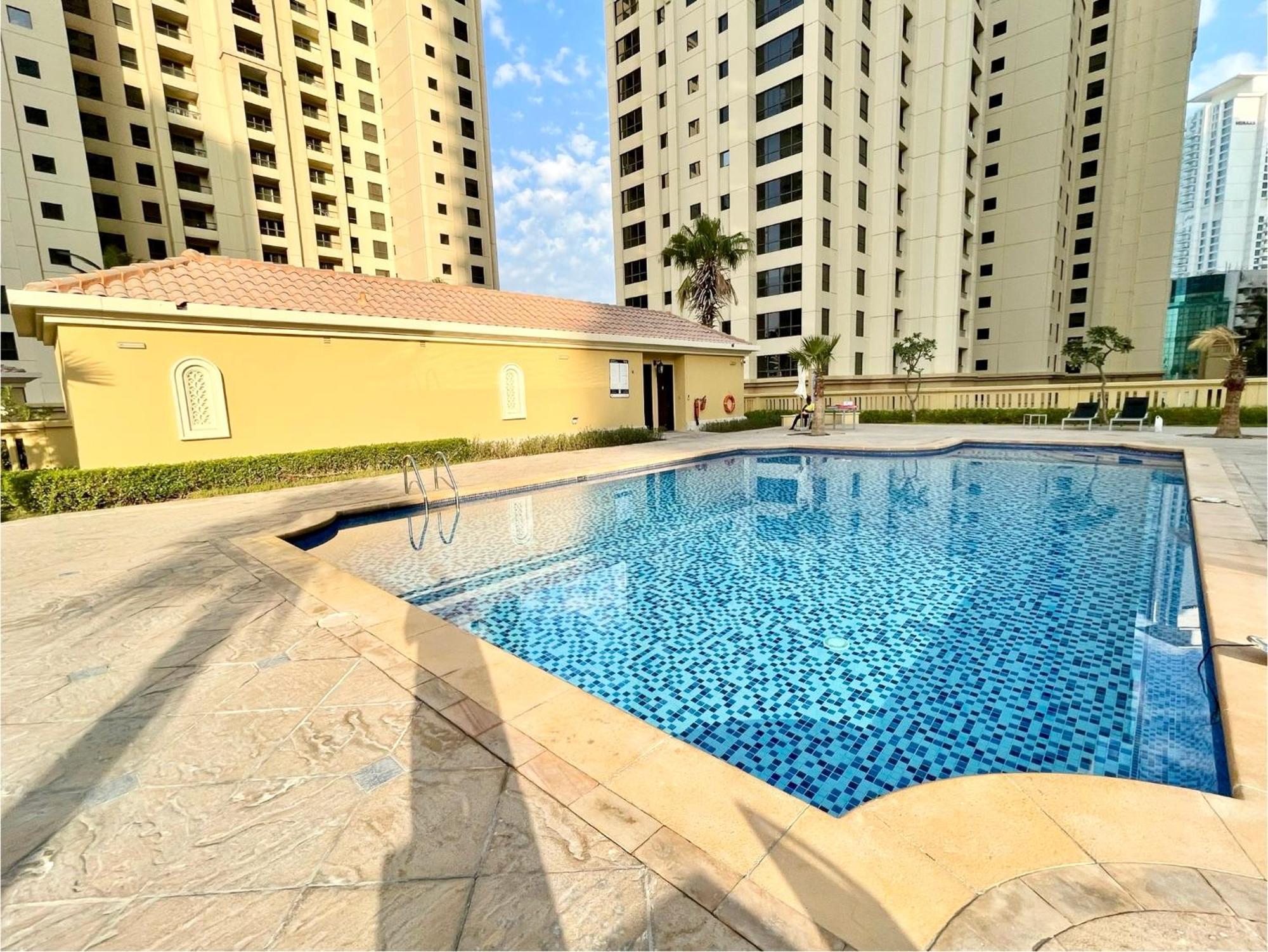 Jbr Beachfront Luxe Sea Facing Appartamento *