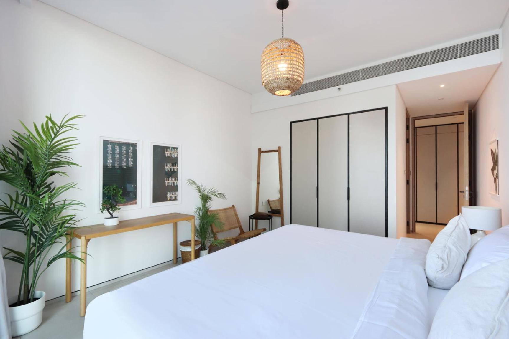 Livbnb - Boho Chic 3b Retreat With Sea View Address Appartement Dubaï