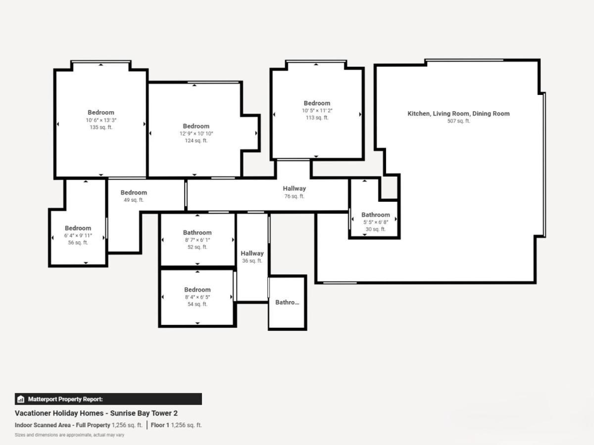 Appartement Sunrise Bay Tower 2 - Classy Three Bedroom