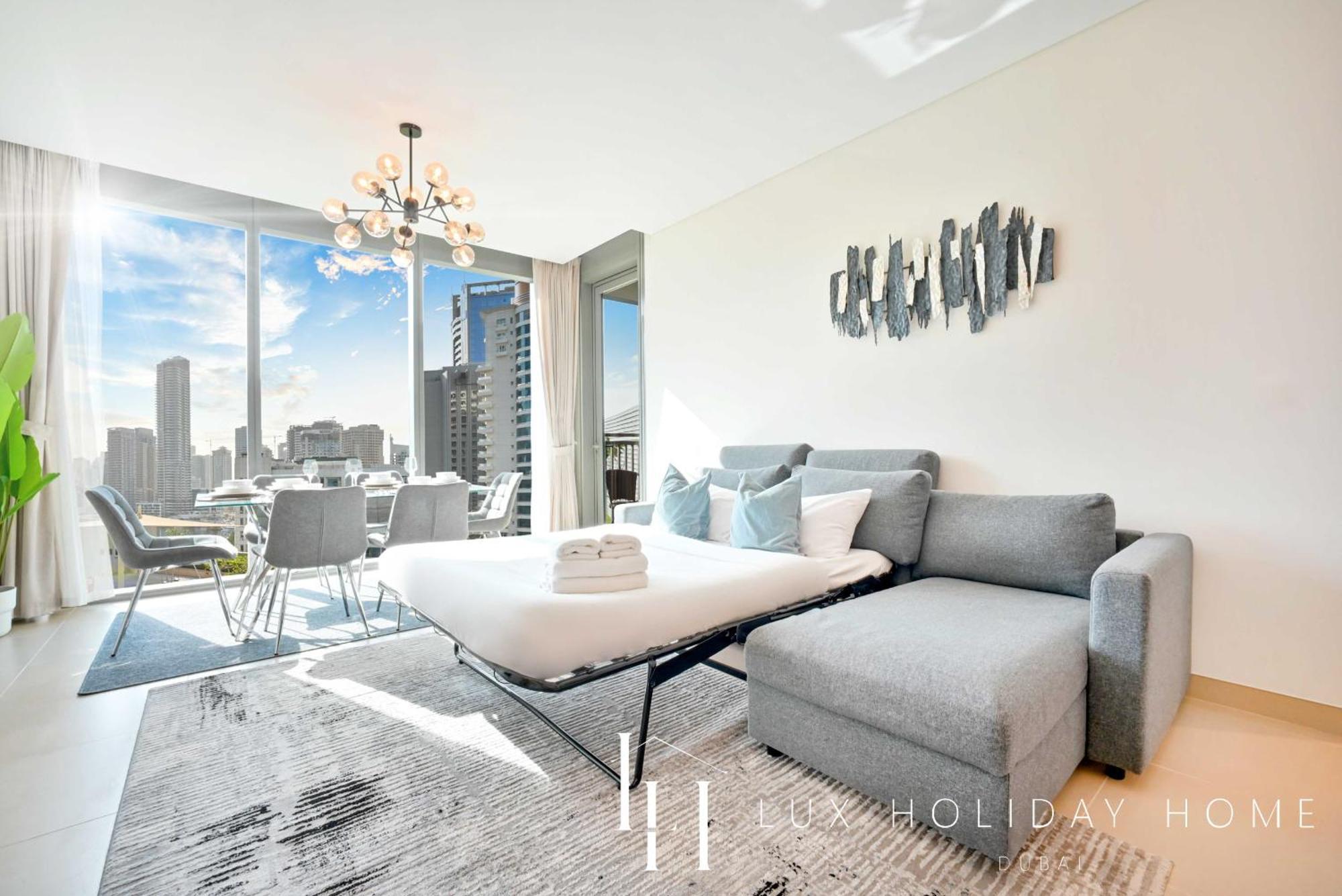 Lux 52 42 Deluxe Marina View Apartament Dubai