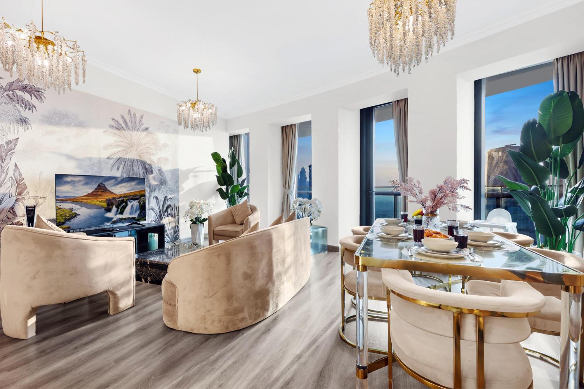 First Class 2br With Full Skyline & Sea View Appartement