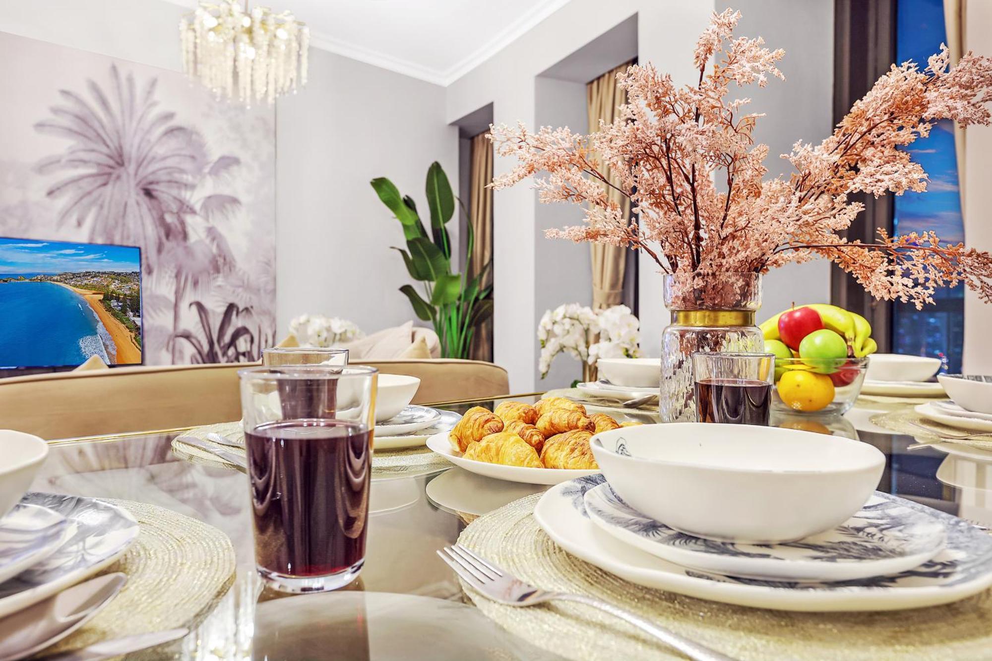 First Class 2br With Full Skyline & Sea View Appartement *